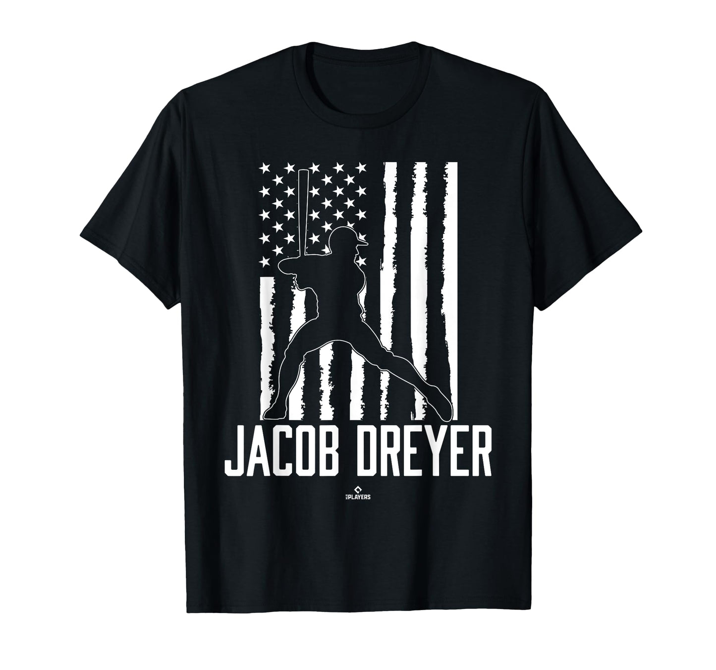 Distressed Flag Swing Jacob Dreyer T-Shirt - Fun Novelty Design Men Women - T-Shirt, Sweatshirt, Hoodie