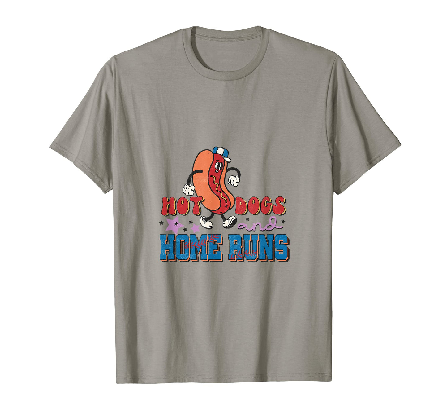 Hot Dogs And Home Runs T-Shirt - Streetwear Style Unisex - T-Shirt, Sweatshirt, Hoodie