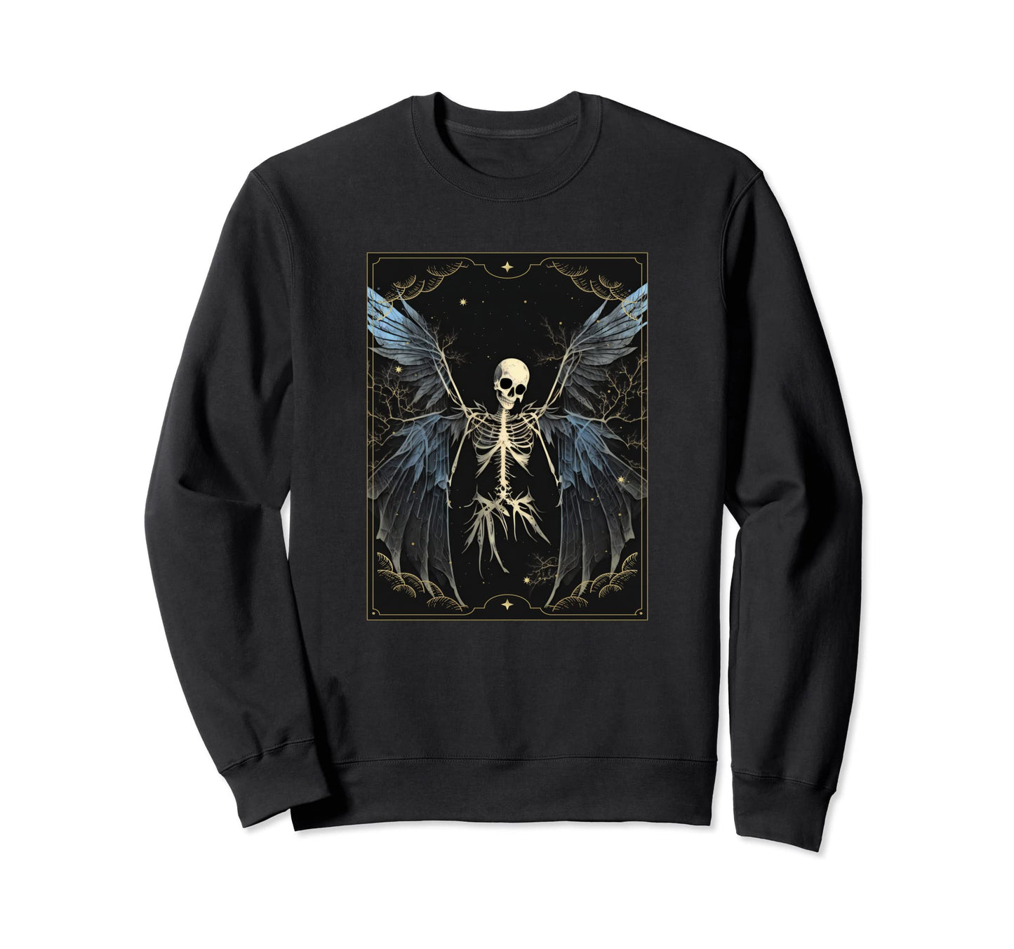 Y2K Aesthetic Fairy Angel Wings Sweatshirt - Minimalist Print Men Women - T-Shirt, Sweatshirt, Hoodie