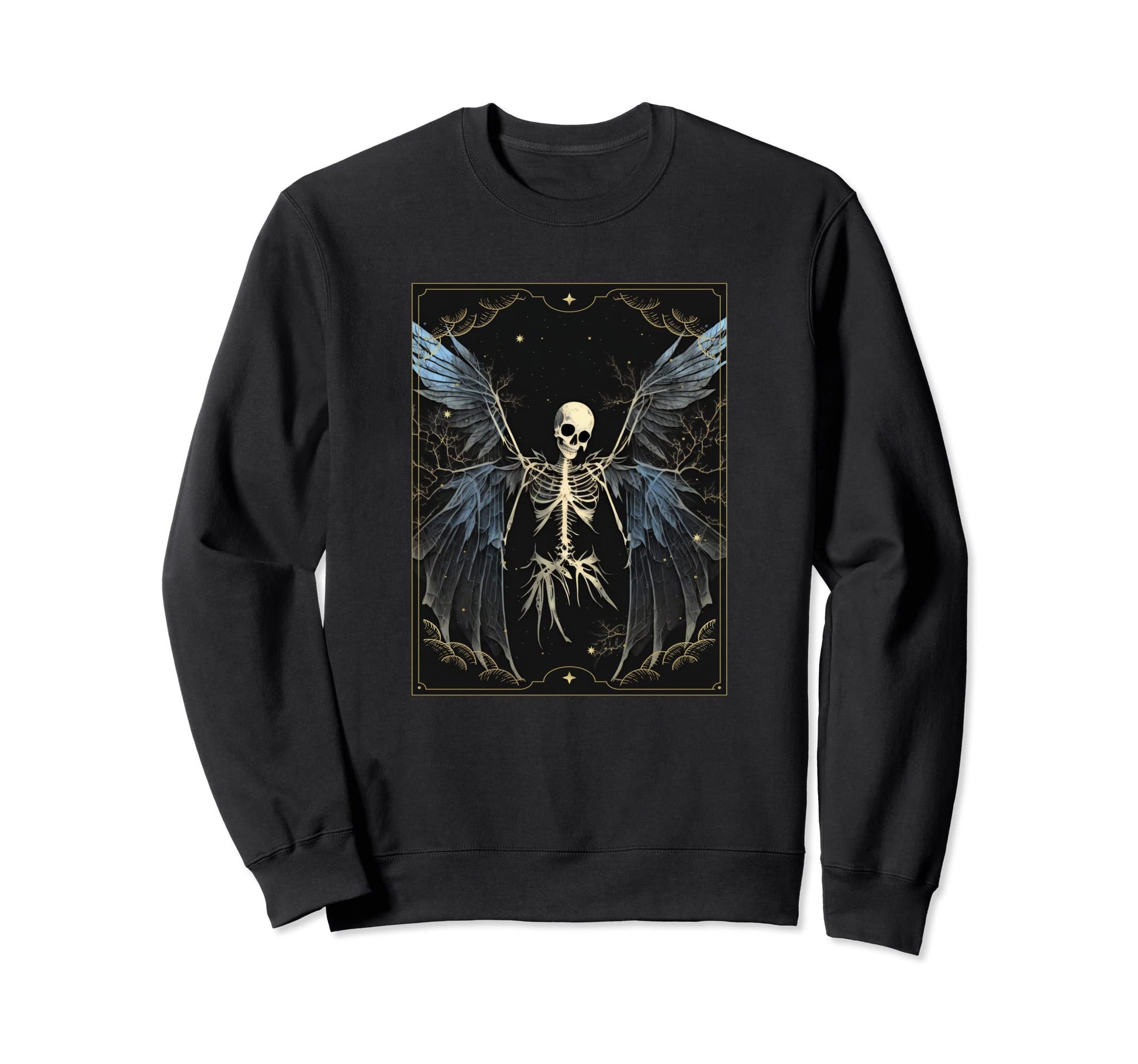 Y2K Aesthetic Fairy Angel Wings Sweatshirt - Minimalist Print Men Women - T-Shirt, Sweatshirt, Hoodie