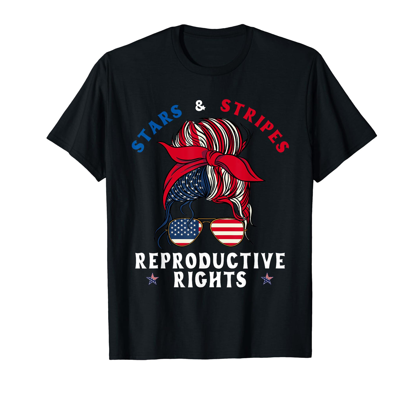 Patriotic 4Th July Stars Stripes T-Shirt - Graphic Print for Adults - T-Shirt, Sweatshirt, Hoodie