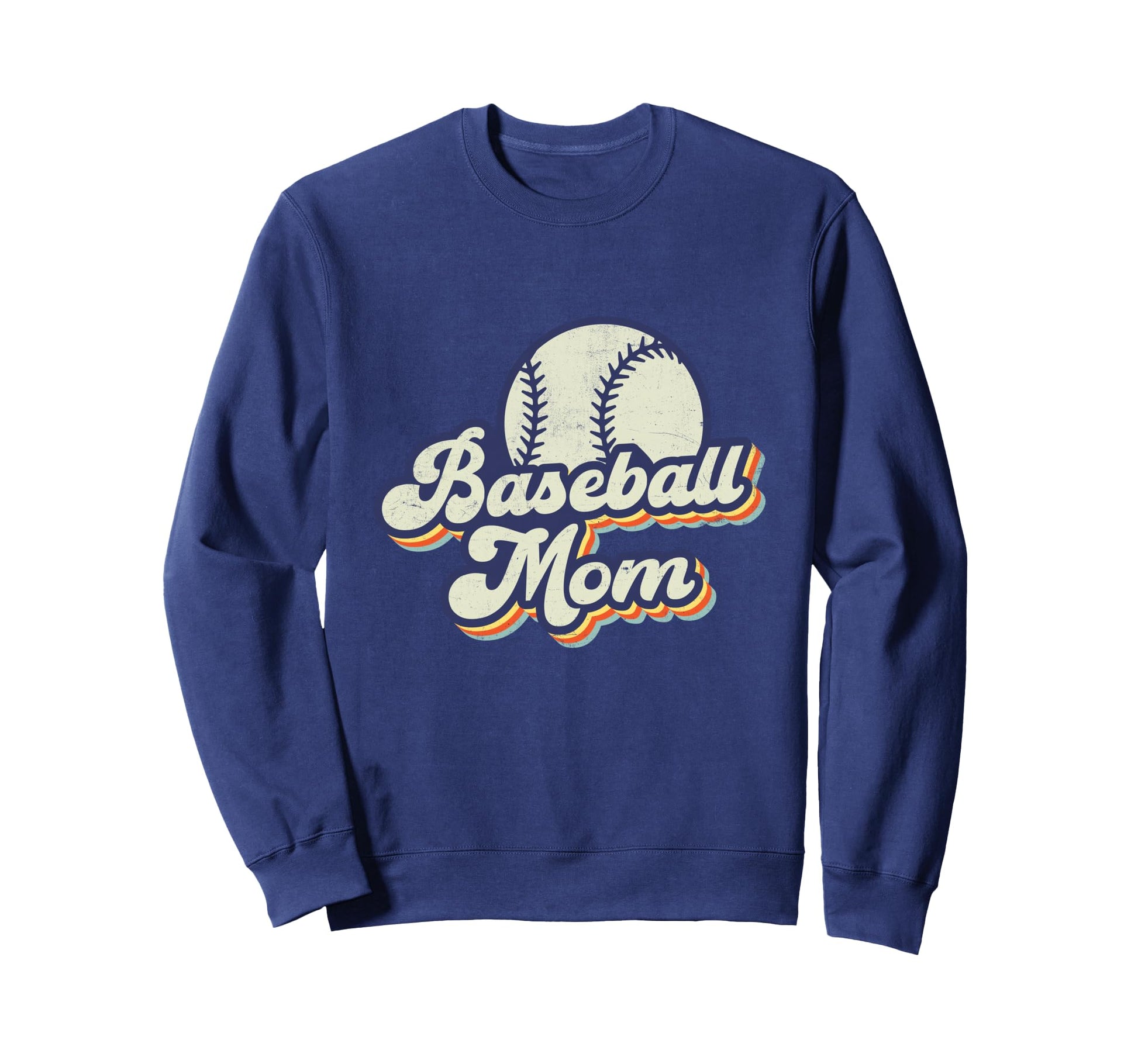 Baseball Mom Mothers Day Sweatshirt - Fun Novelty Design for Adults - T-Shirt, Sweatshirt, Hoodie