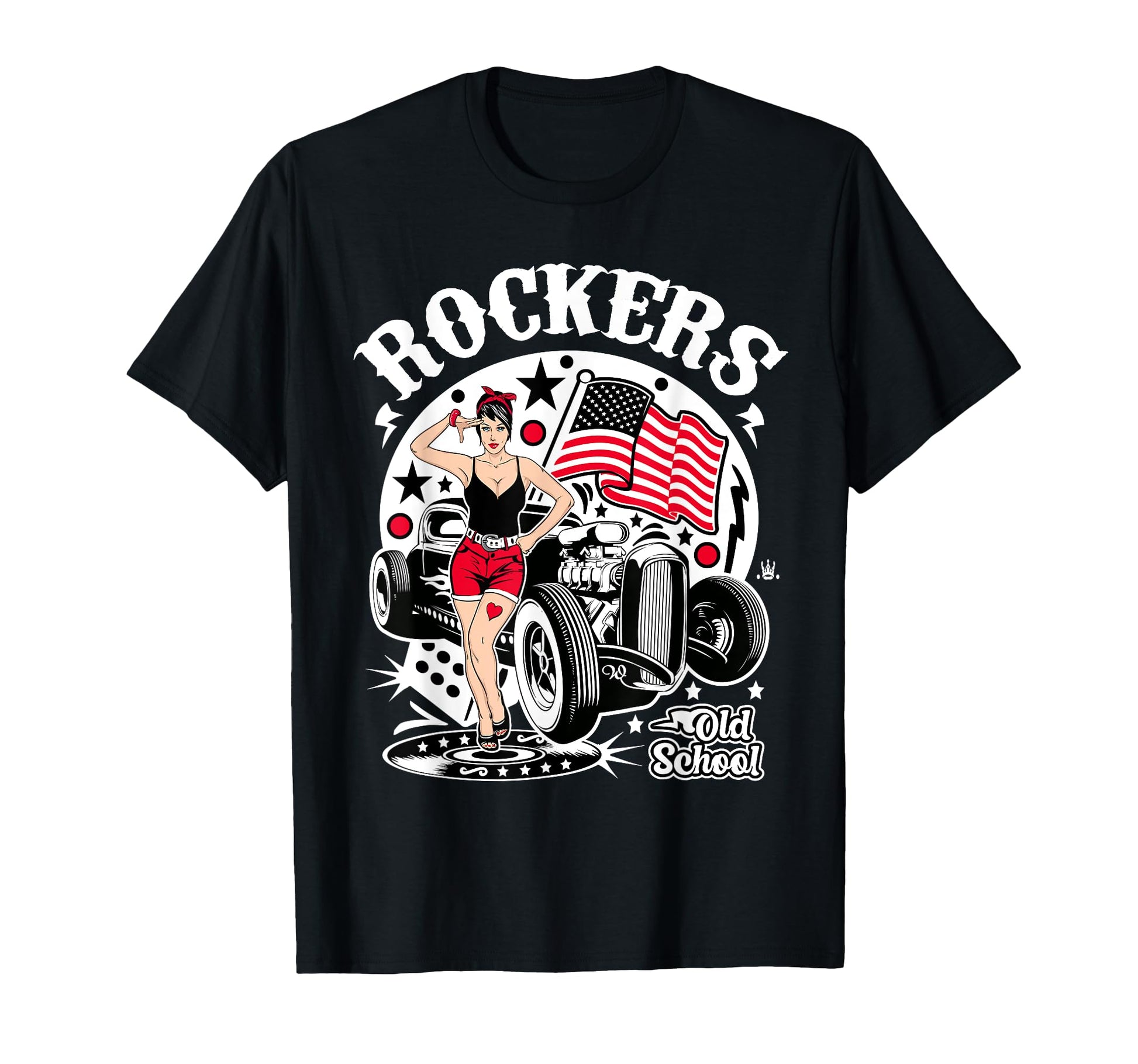 Rockabilly Pin Up Greaser 50S Sock T-Shirt - Streetwear Style Men Women - T-Shirt, Sweatshirt, Hoodie