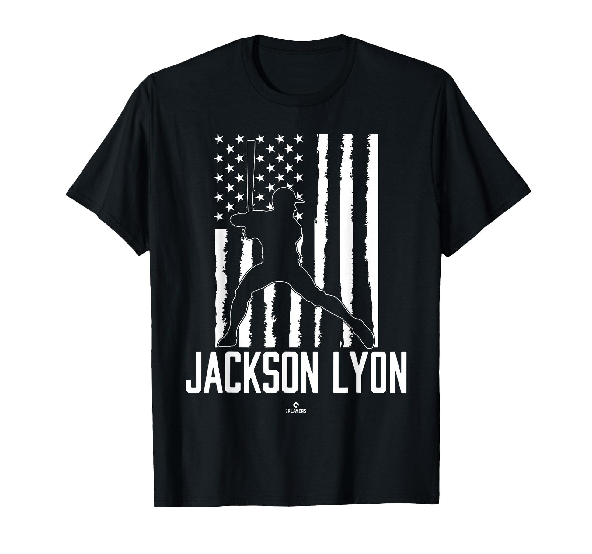 Distressed Flag Swing Jackson Lyon T-Shirt - Unique Graphic Unisex - T-Shirt, Sweatshirt, Hoodie