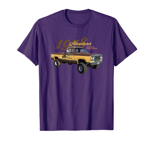 1978 Pickup Truck American Trucks Car T-Shirt - Aesthetic Graphic Unisex - T-Shirt, Sweatshirt, Hoodie