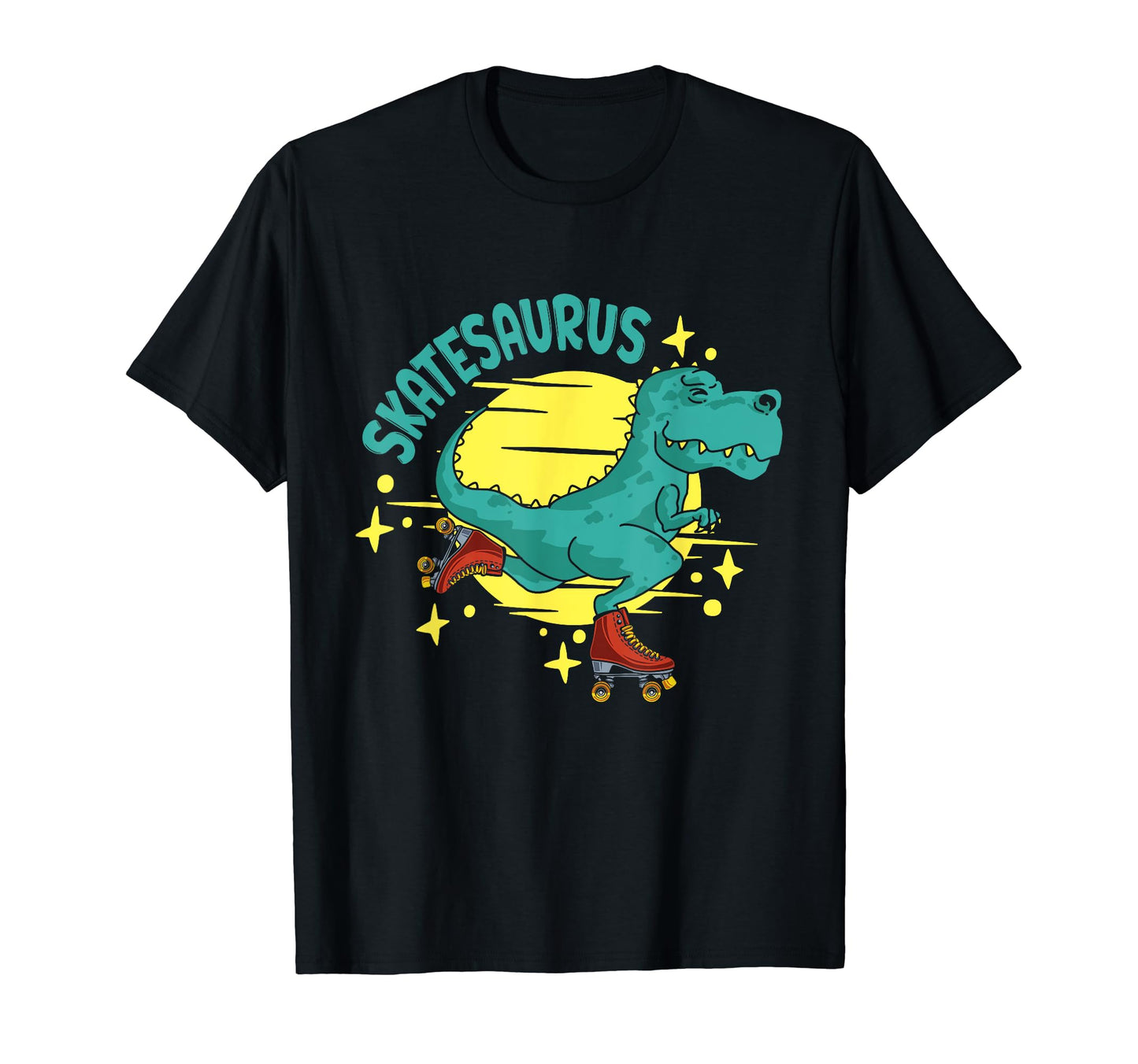 Roller Skate Trex Skatesaurus Roller T-Shirt - Fun Novelty Design Unisex - T-Shirt, Sweatshirt, Hoodie