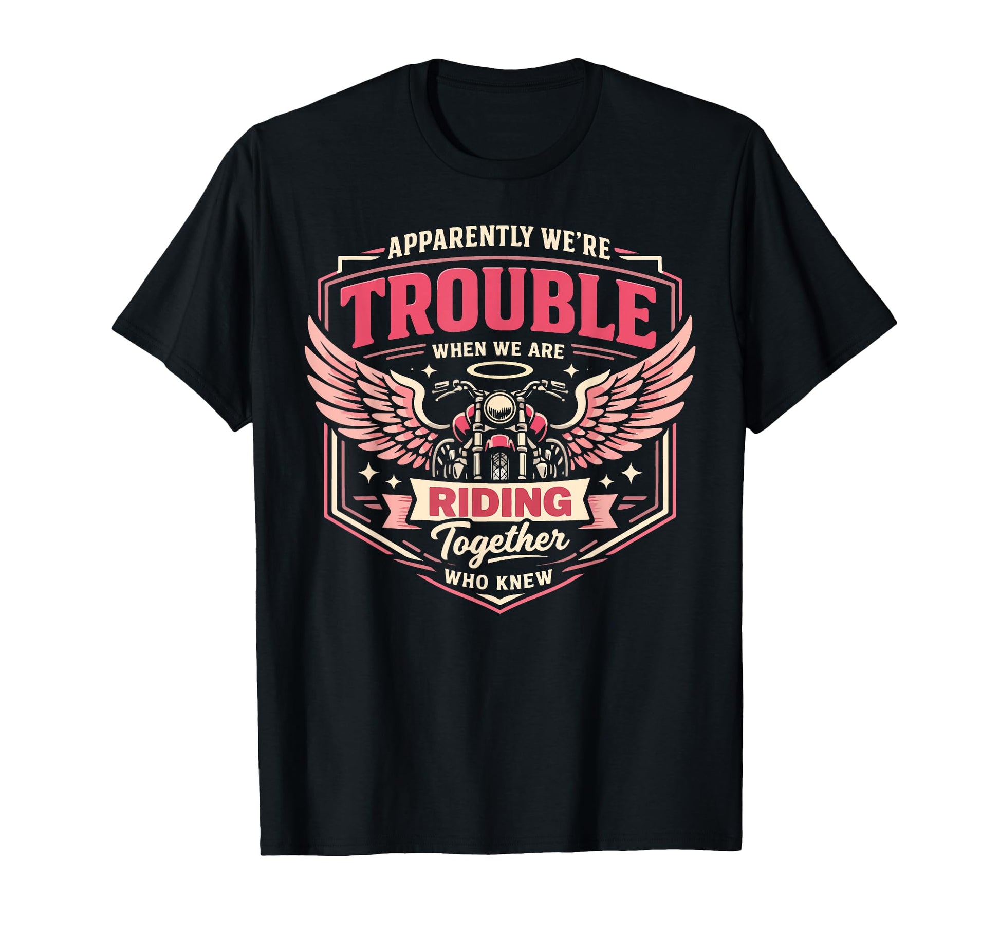Motorcycle Biker Friends Besties Buddies T-Shirt - Unique Graphic Men Women - T-Shirt, Sweatshirt, Hoodie