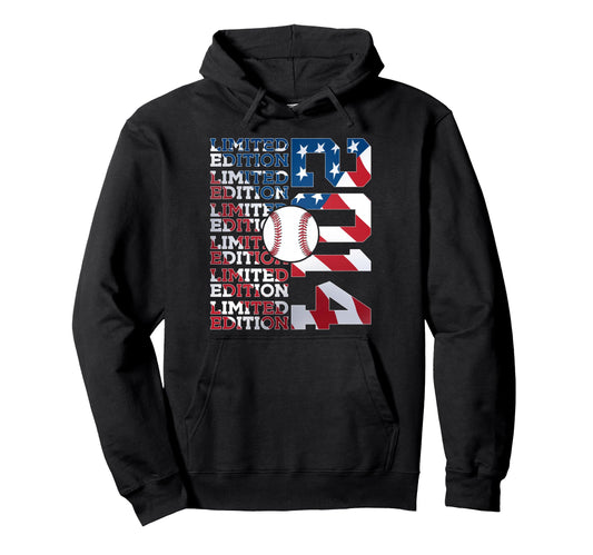2014 Baseball 12Th Birthday Hoodie - Graphic Print for Adults - T-Shirt, Sweatshirt, Hoodie