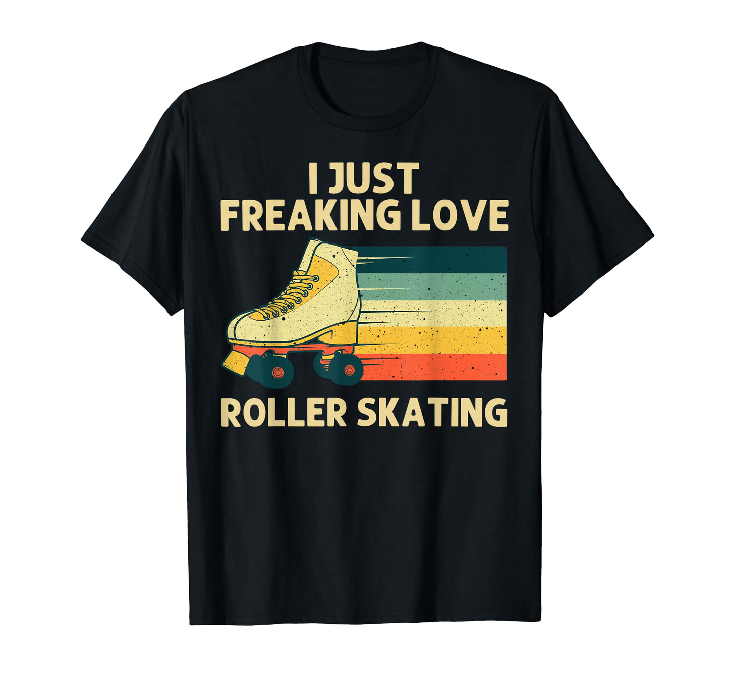 Roller Skating Roller Skate Derby 80S T-Shirt - Trendy Graphic for Adults - T-Shirt, Sweatshirt, Hoodie