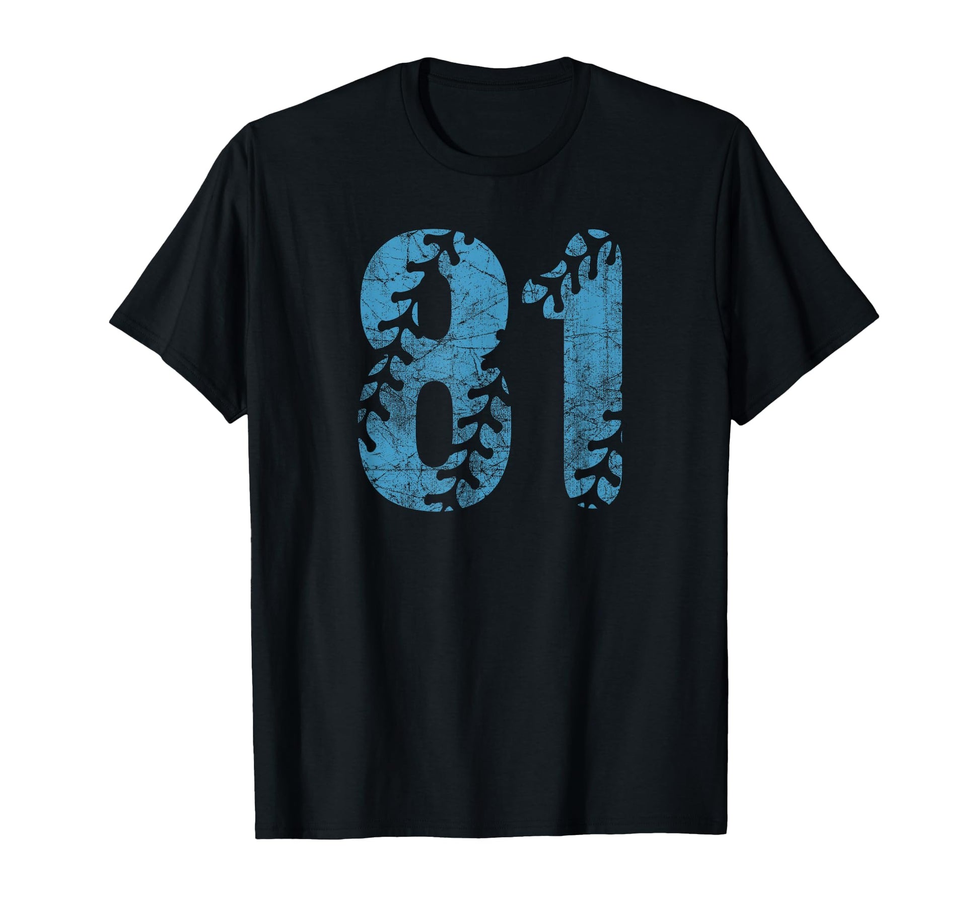 Baseball Softball Mom 81 Number T-Shirt - Casual Everyday Wear for Adults - T-Shirt, Sweatshirt, Hoodie