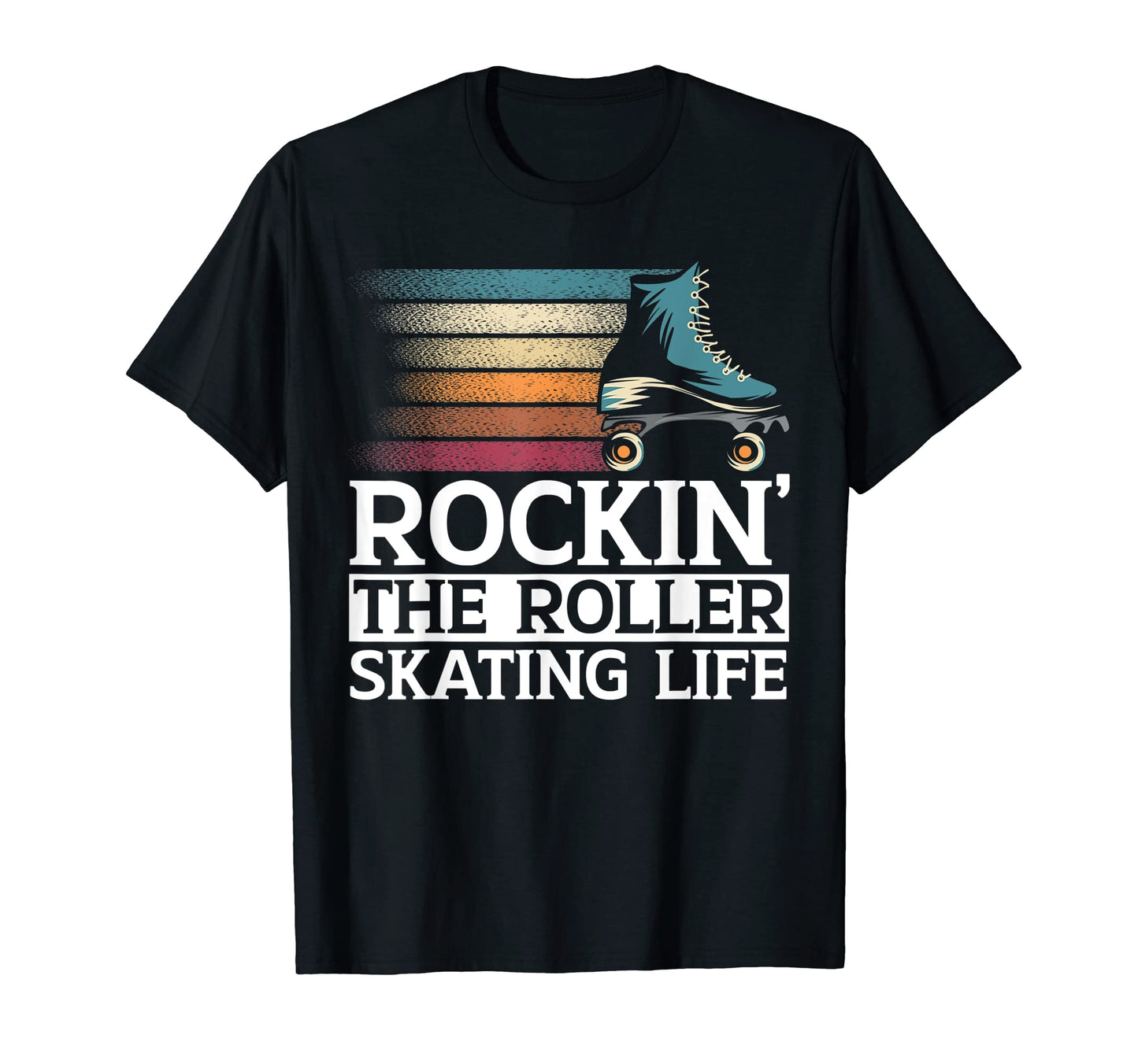 Roller Skates Skating T-Shirt - Streetwear Style for Adults - T-Shirt, Sweatshirt, Hoodie