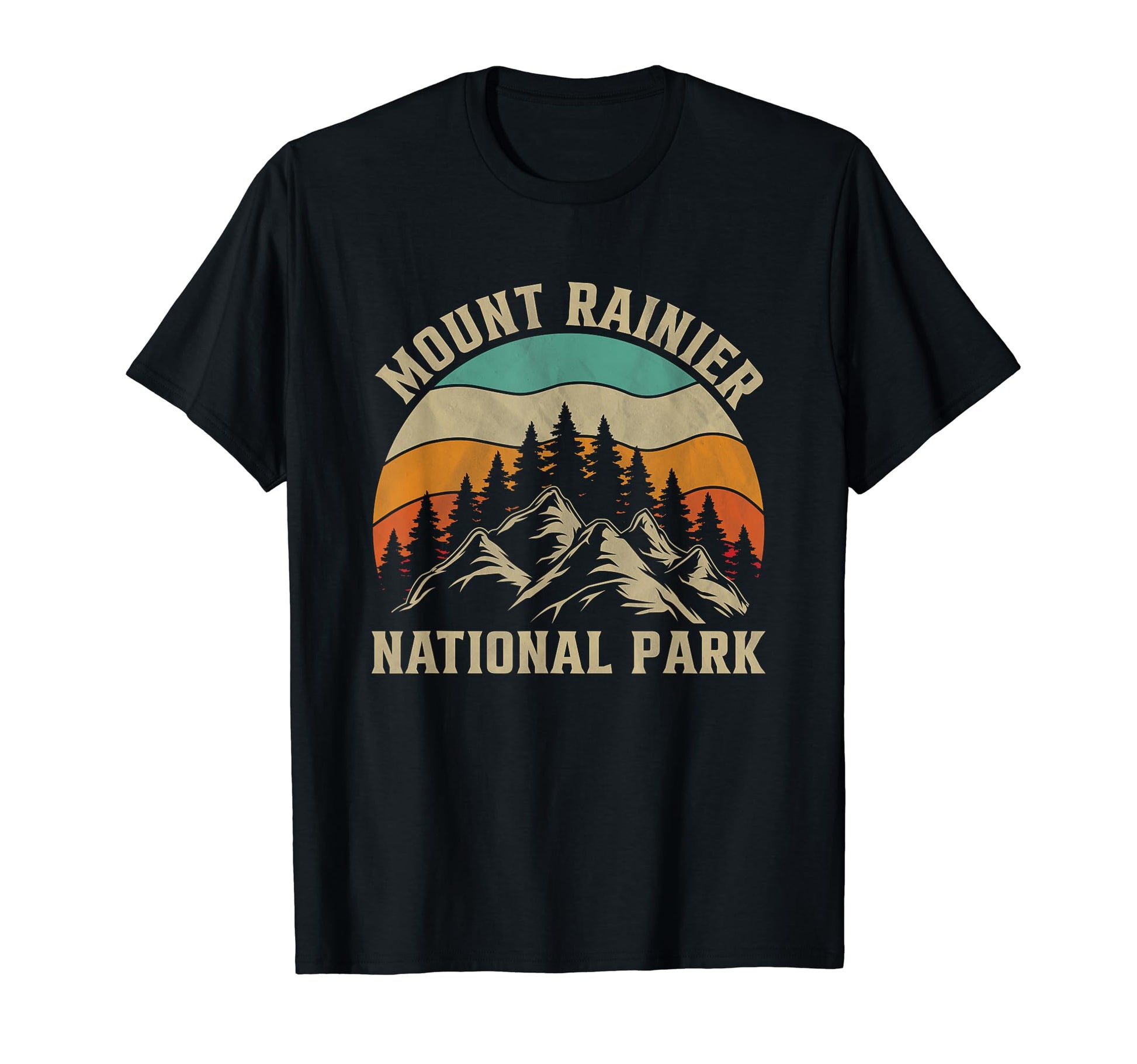Mount Rainier National Park T-Shirt - Aesthetic Graphic Men Women - T-Shirt, Sweatshirt, Hoodie