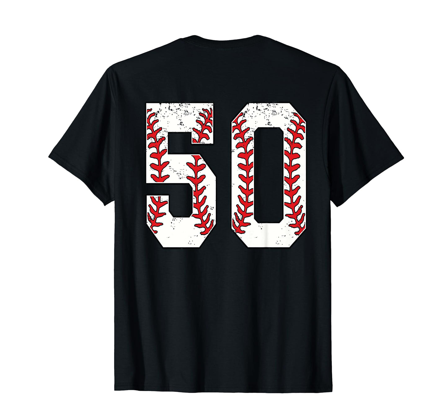Number 50 Baseball Jersey Number 50 T-Shirt - Novelty Apparel for Adults - T-Shirt, Sweatshirt, Hoodie