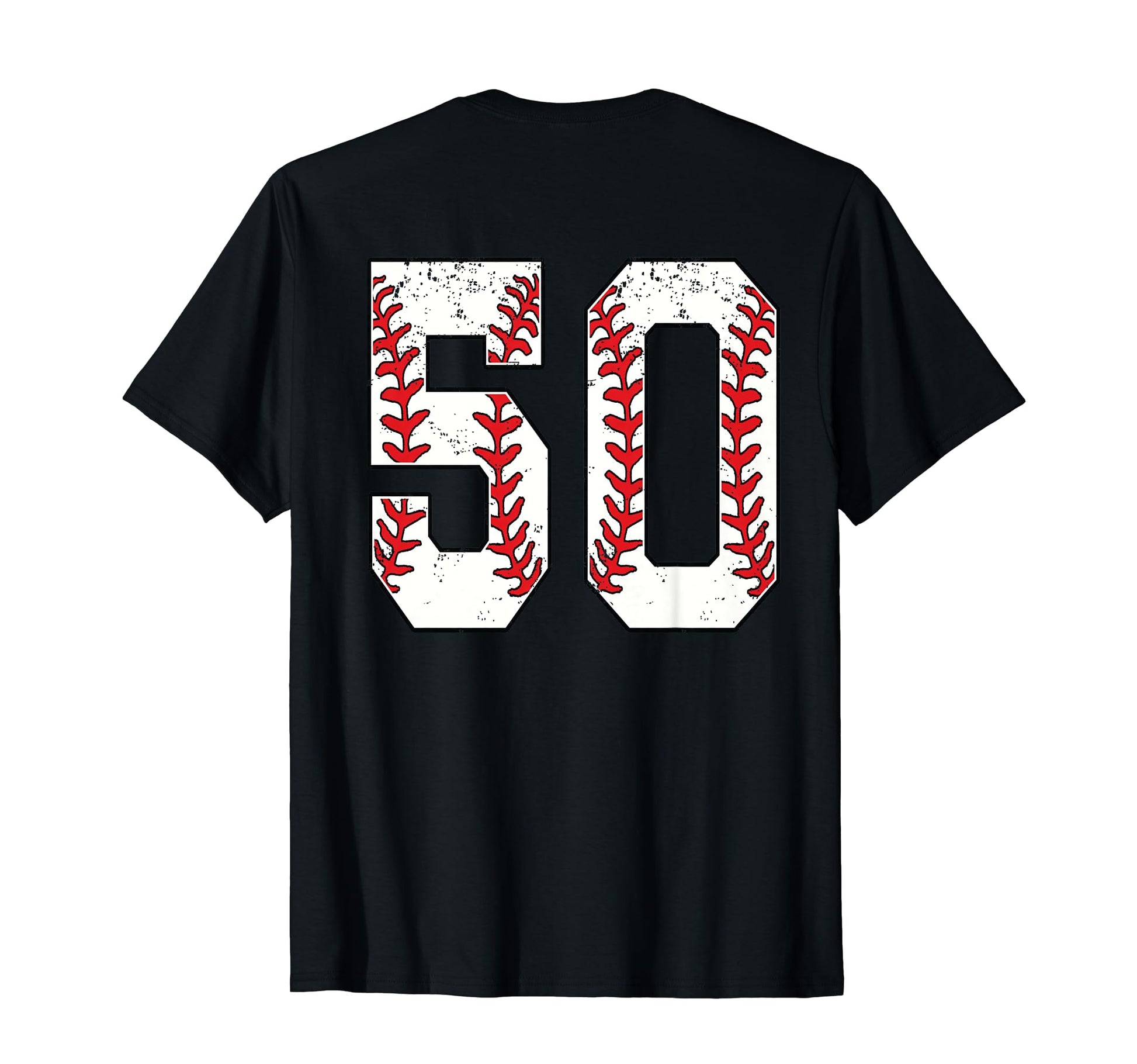 Number 50 Baseball Jersey Number 50 T-Shirt - Novelty Apparel for Adults - T-Shirt, Sweatshirt, Hoodie