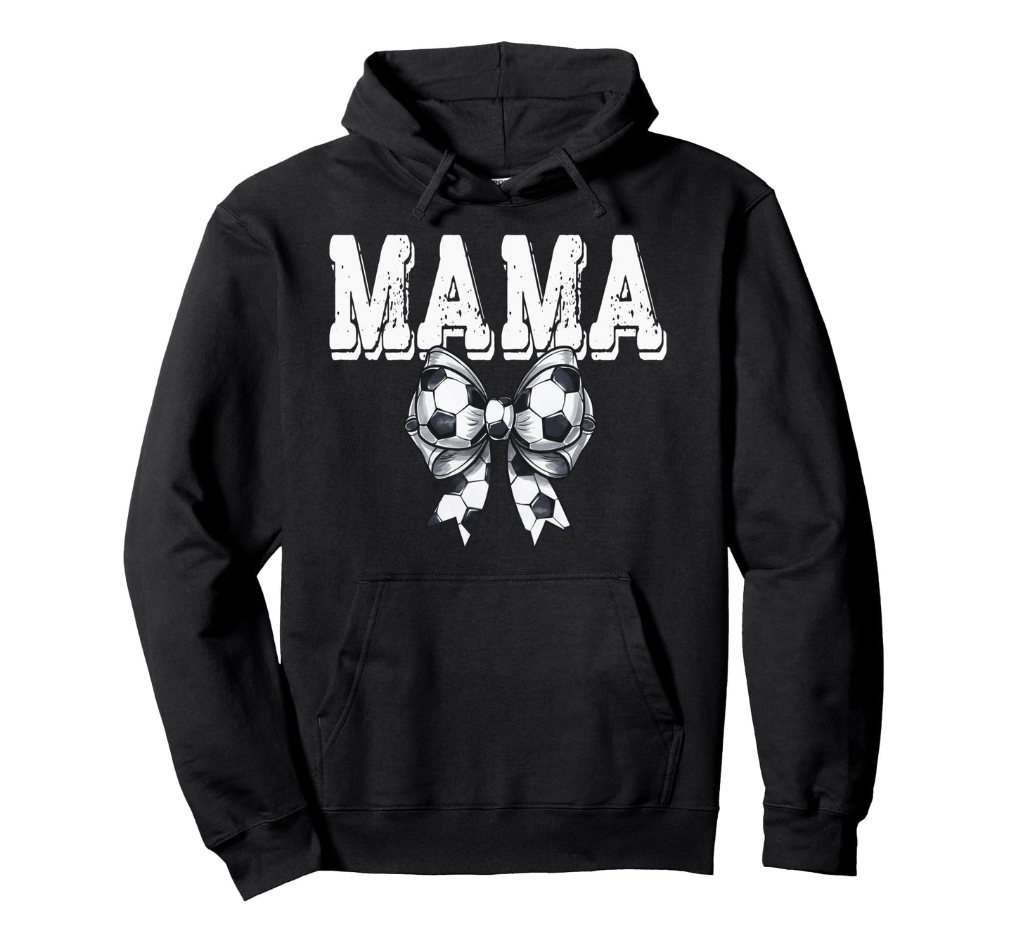 Coquette Soccer Bow Mama Sister Grandma Hoodie - Streetwear Style Men Women - T-Shirt, Sweatshirt, Hoodie