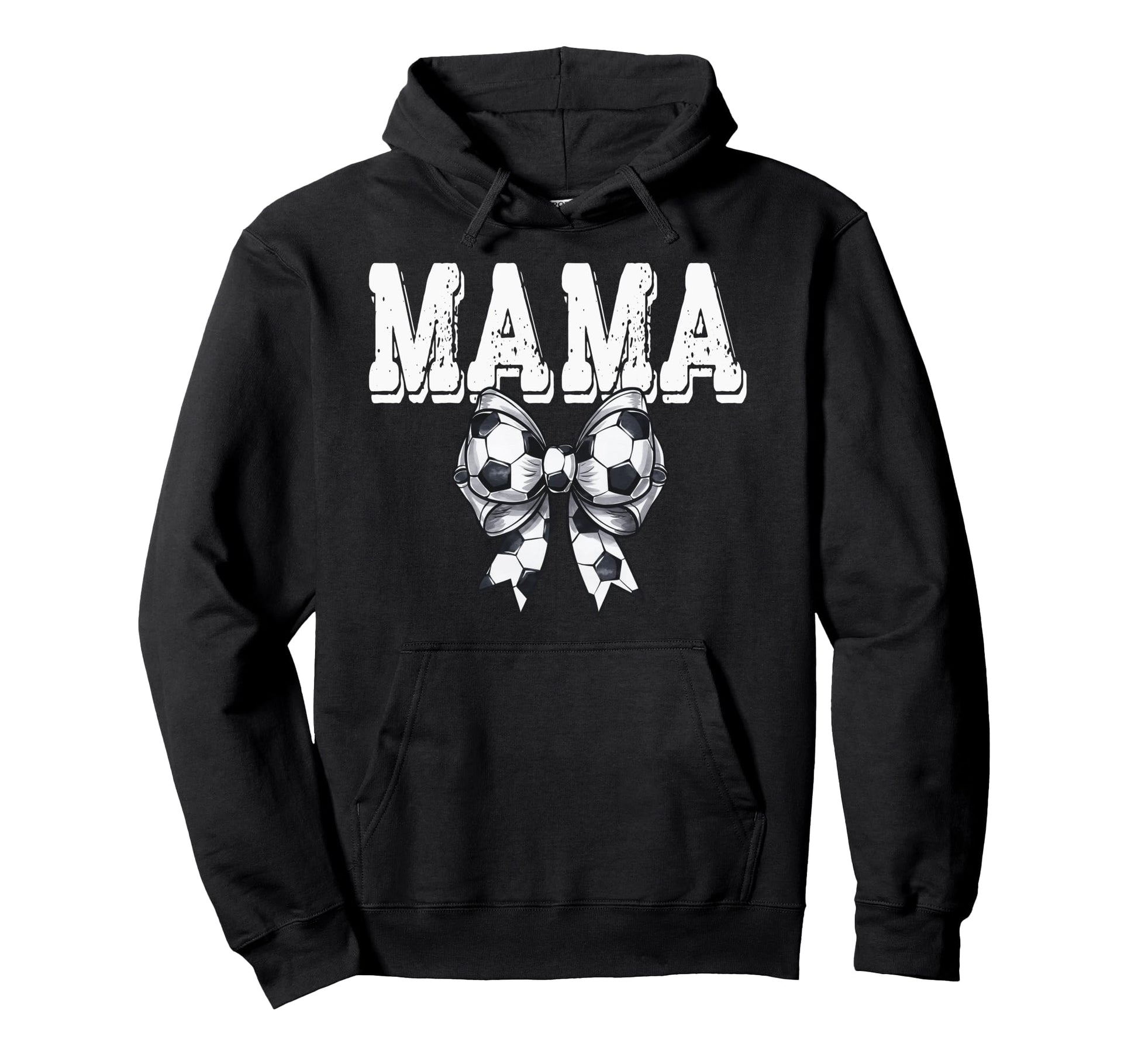 Coquette Soccer Bow Mama Sister Grandma Hoodie - Streetwear Style Men Women - T-Shirt, Sweatshirt, Hoodie
