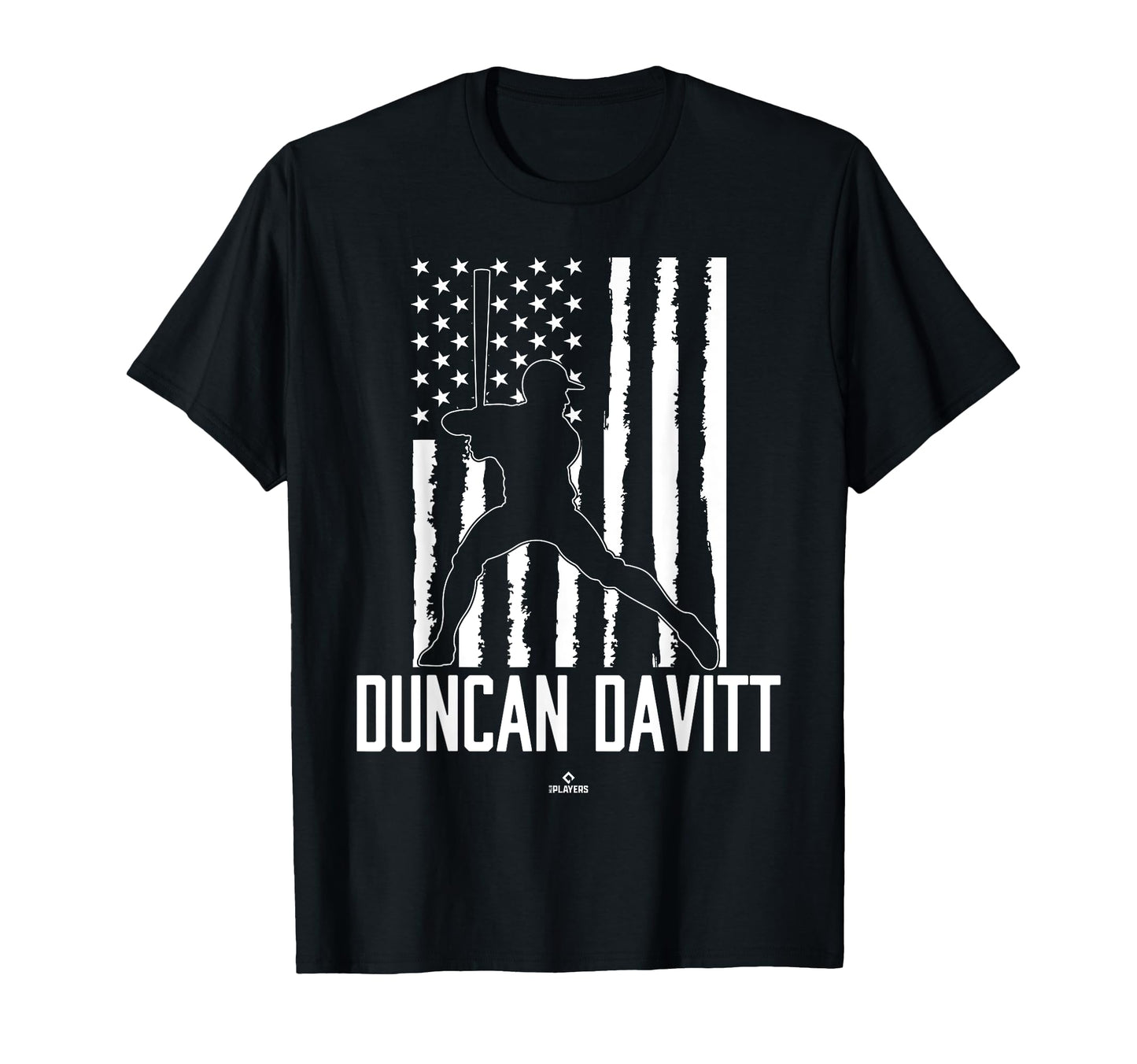 Distressed Flag Swing Duncan Davitt T-Shirt - Streetwear Style for Adults - T-Shirt, Sweatshirt, Hoodie