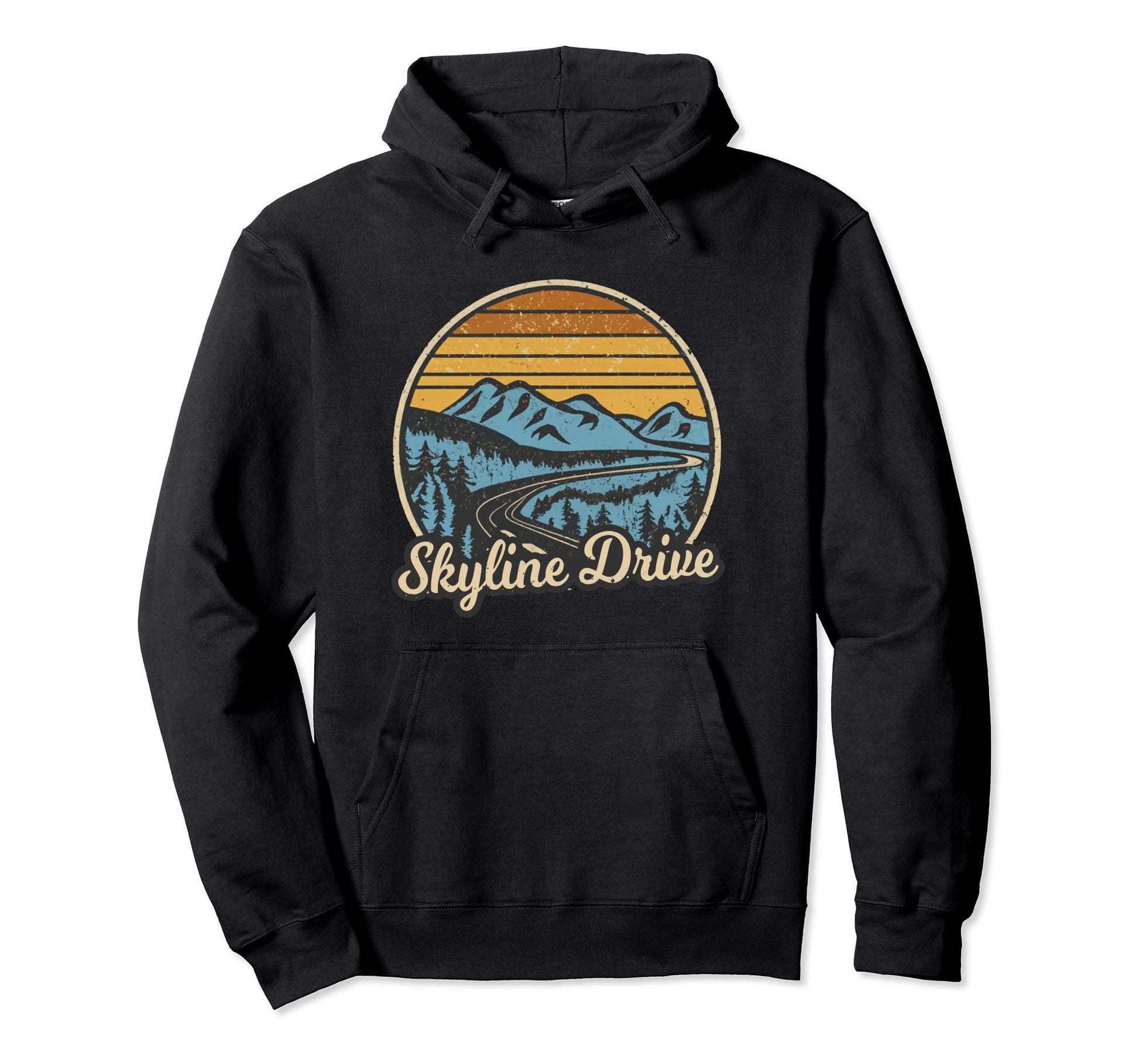 Skyline Drive Shenandoah National Hoodie - Aesthetic Graphic for Adults - T-Shirt, Sweatshirt, Hoodie