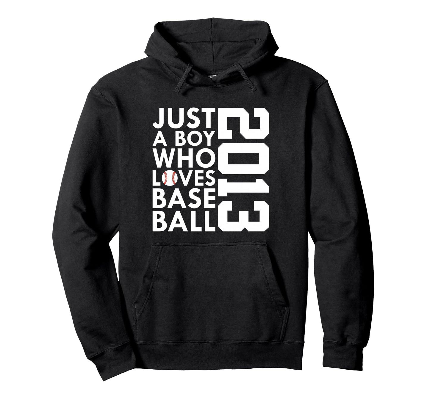 2013 Just Who Loves Baseball 13Th Hoodie - Graphic Print for Adults - T-Shirt, Sweatshirt, Hoodie