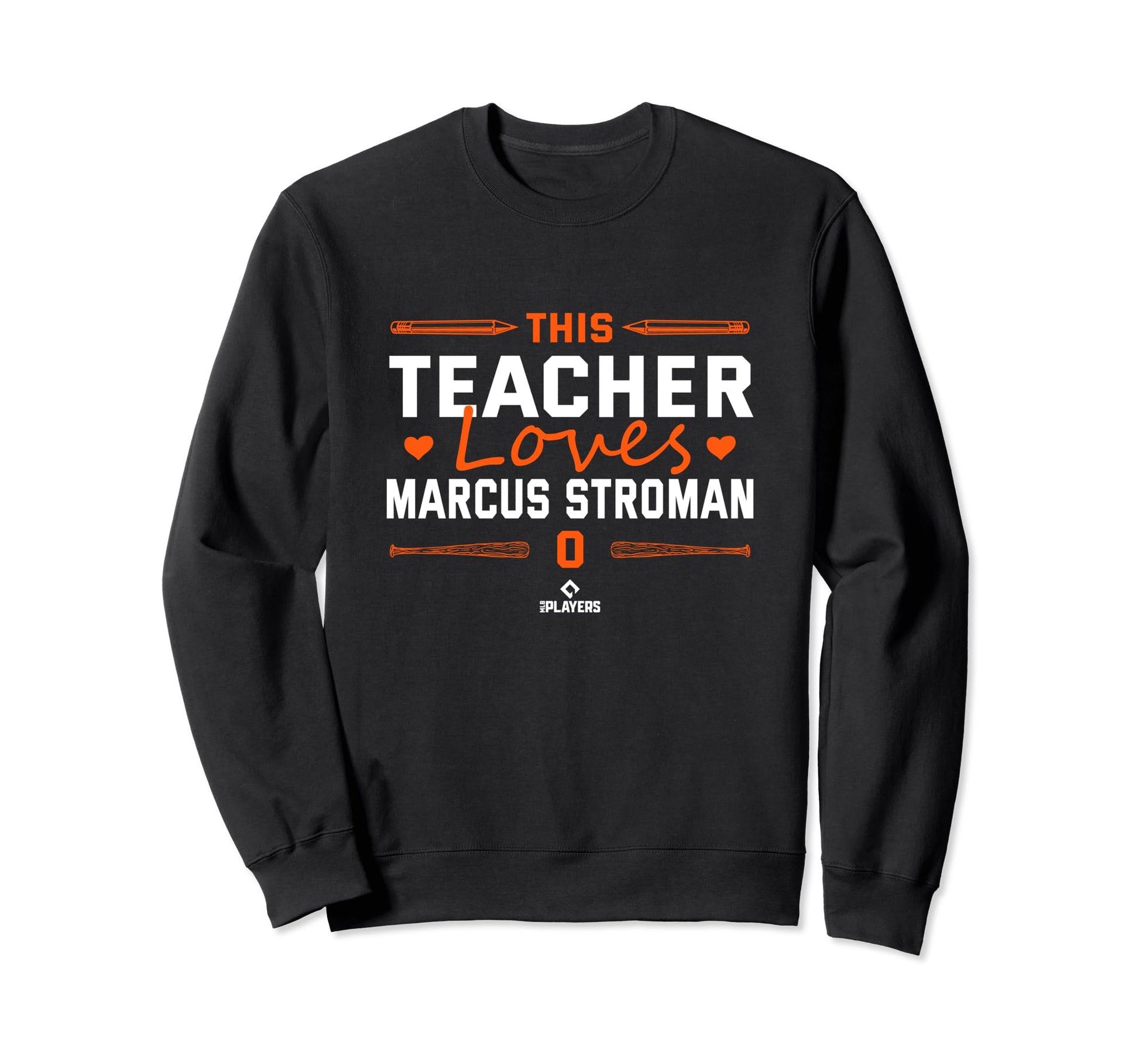 This Teacher Loves Marcus Stroman Sweatshirt - Novelty Apparel for Adults - T-Shirt, Sweatshirt, Hoodie