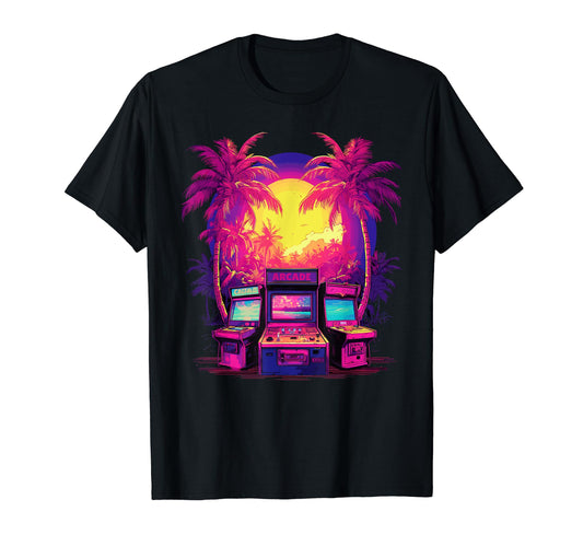 Arcade Gaming Controller Game T-Shirt - Fun Novelty Design for Adults - T-Shirt, Sweatshirt, Hoodie
