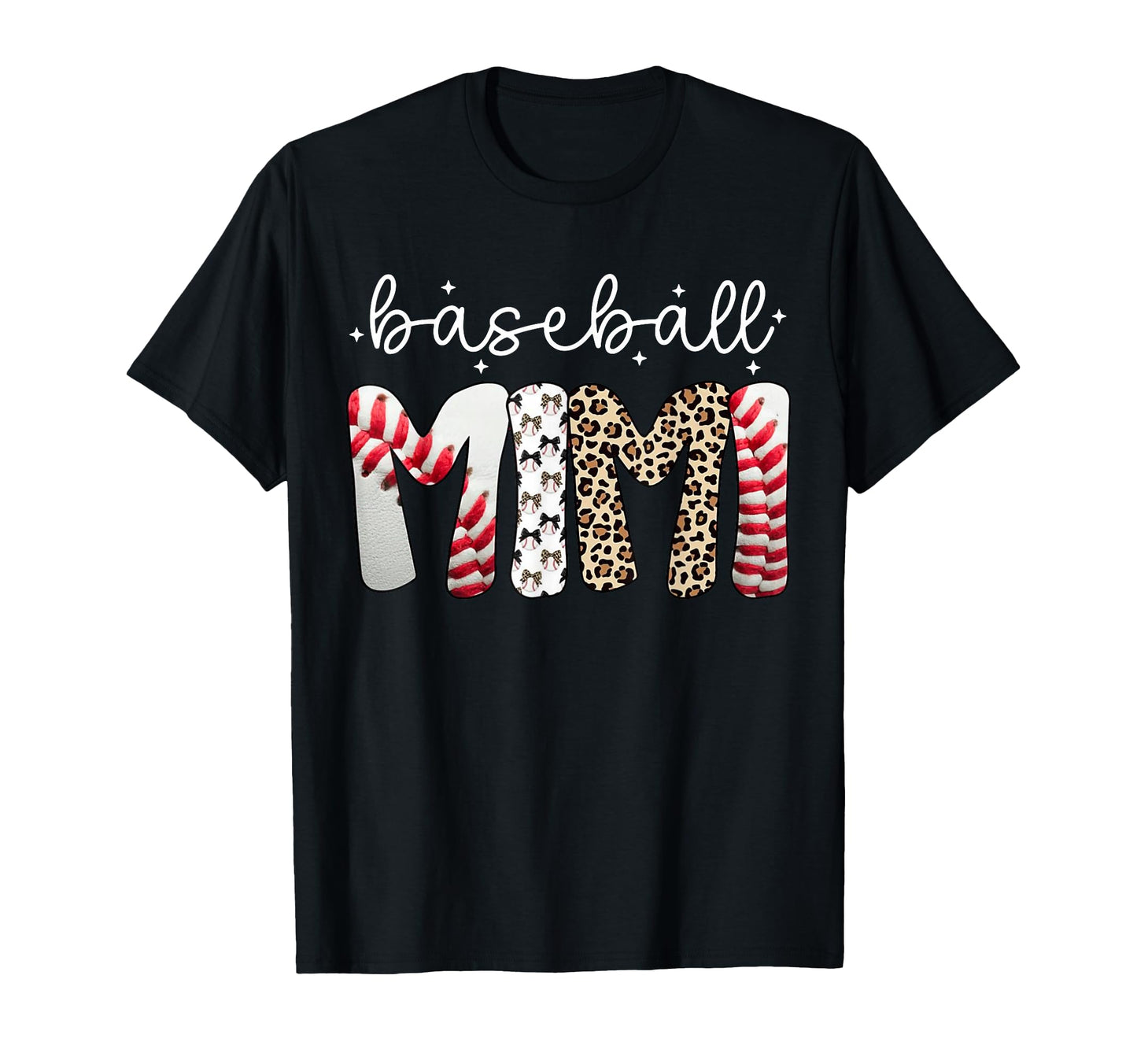 Distressed Leopard Game Day Baseball T-Shirt - Trendy Graphic Men Women - T-Shirt, Sweatshirt, Hoodie