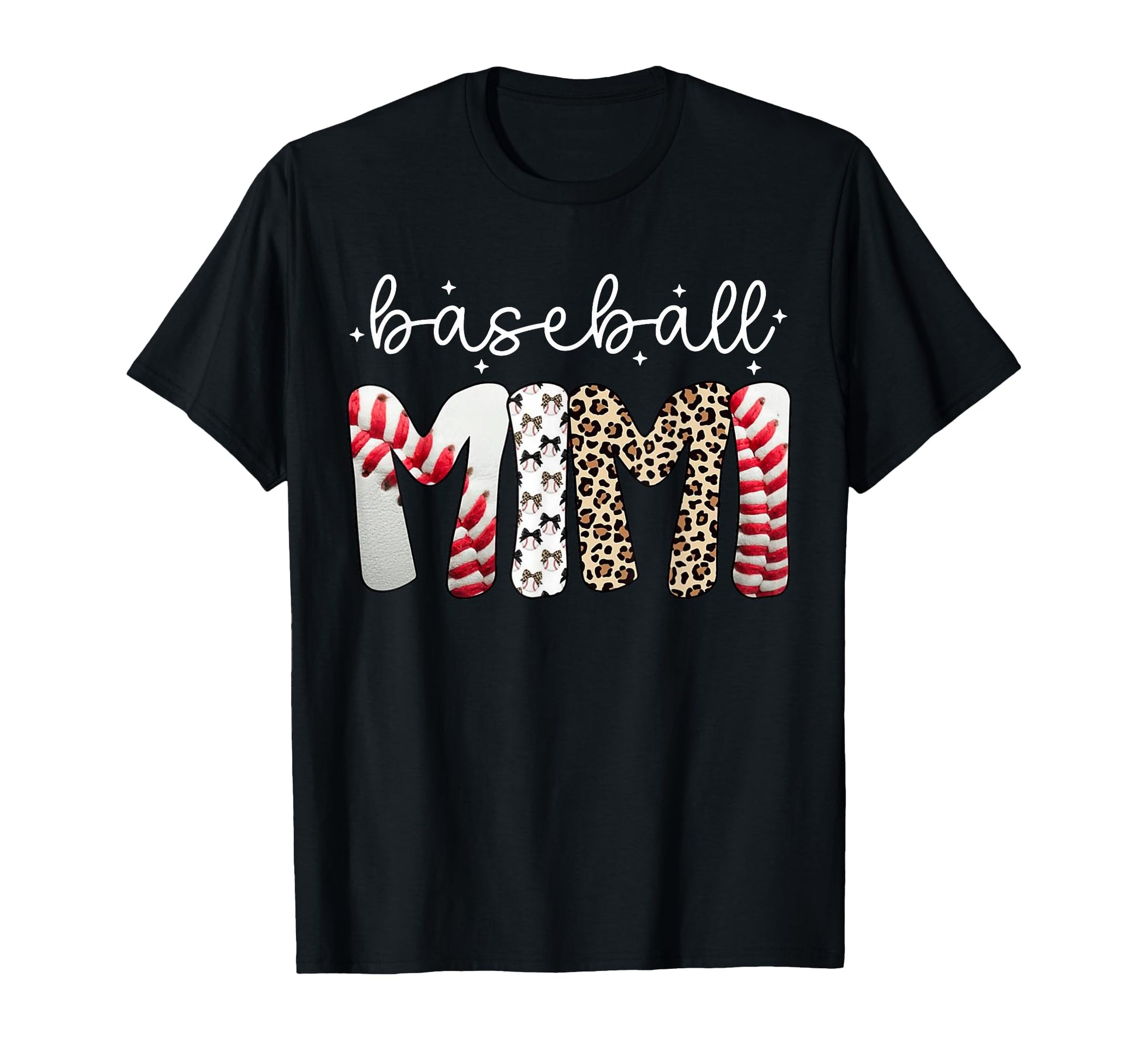 Distressed Leopard Game Day Baseball T-Shirt - Trendy Graphic Men Women - T-Shirt, Sweatshirt, Hoodie