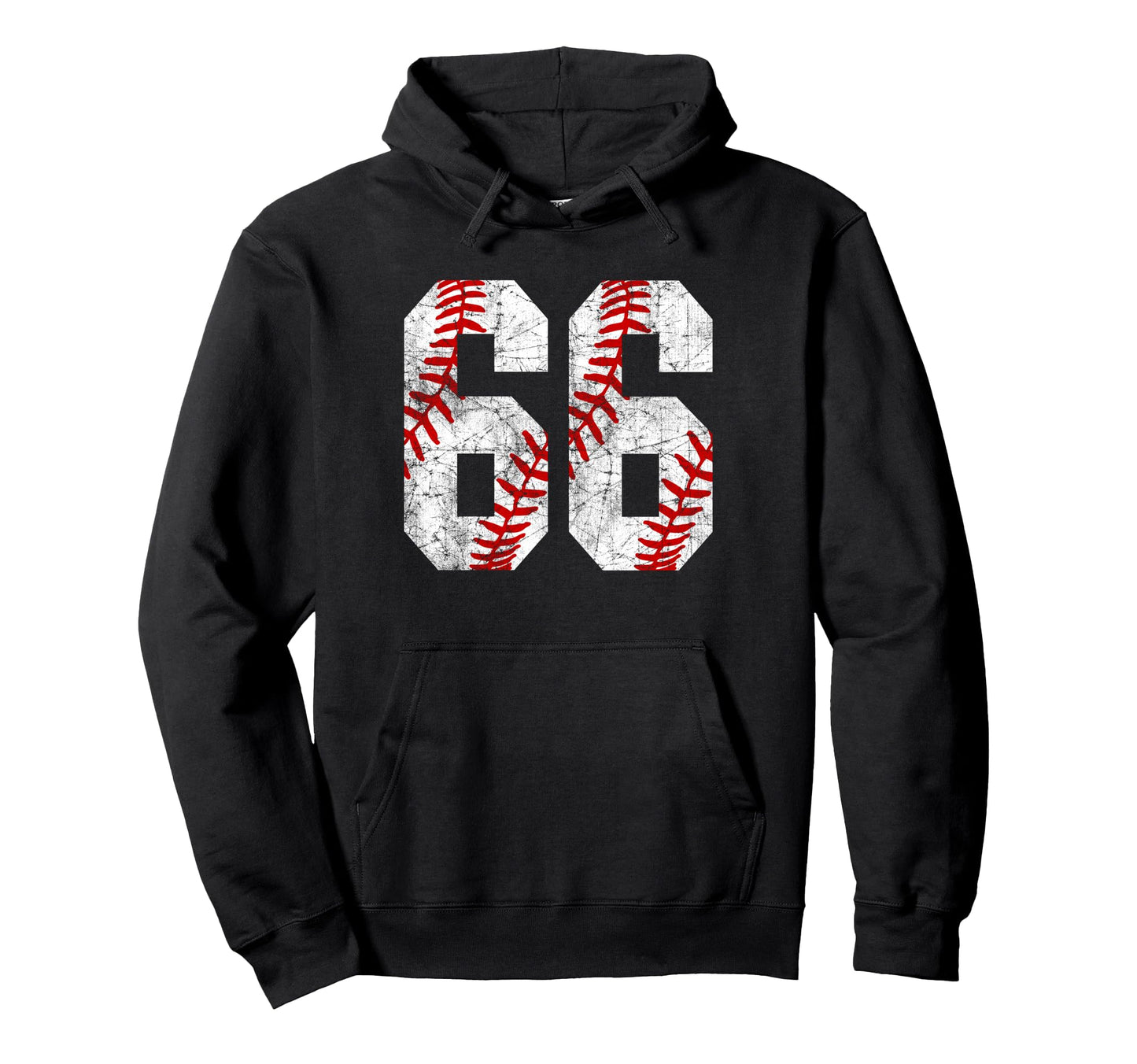 Baseball Mom 66 Jersey Baseball Hoodie - Casual Everyday Wear Unisex - T-Shirt, Sweatshirt, Hoodie