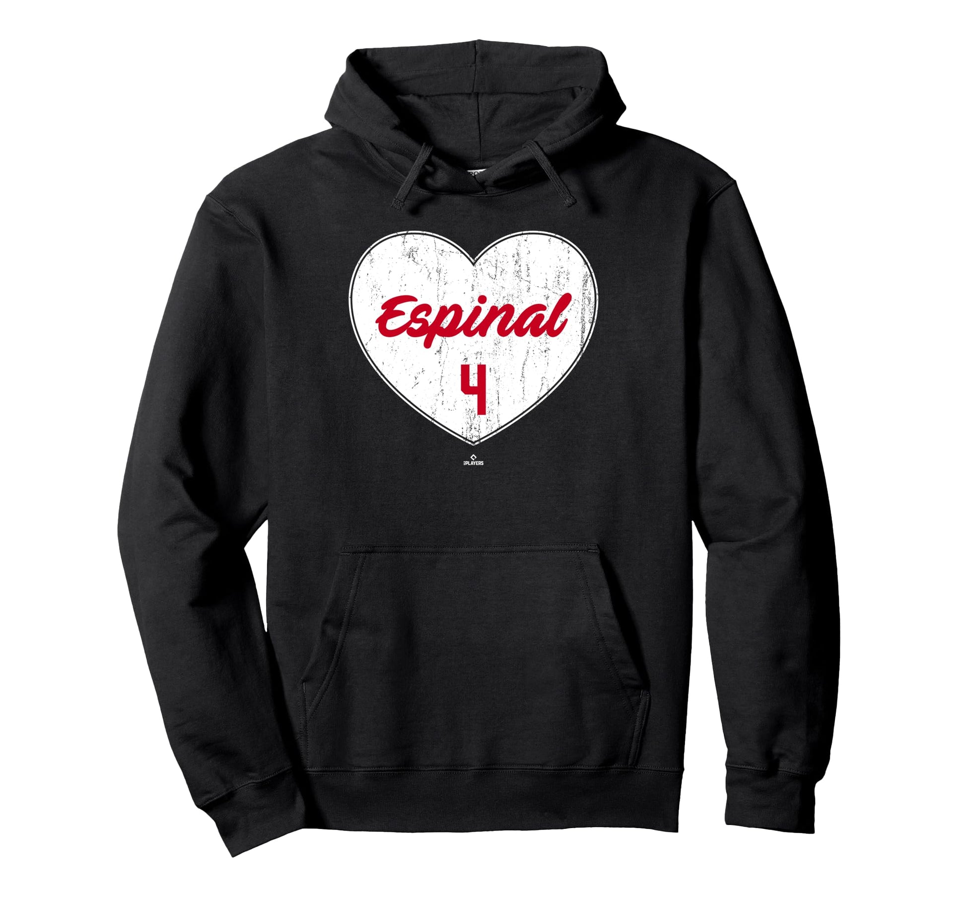Distressed Heart Santiago Espinal Hoodie - Minimalist Print Unisex - T-Shirt, Sweatshirt, Hoodie