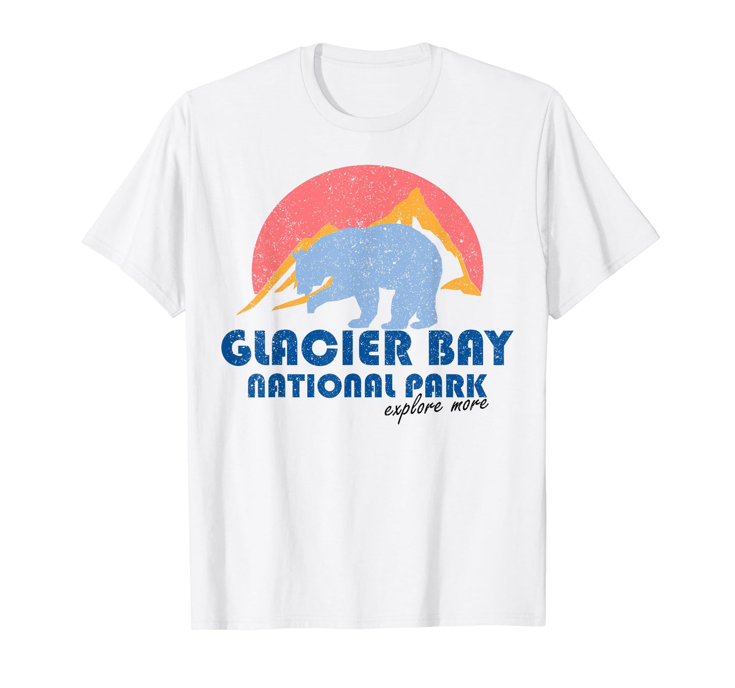 Glacier Bay National Park Alaska T-Shirt - Streetwear Style for Adults - T-Shirt, Sweatshirt, Hoodie