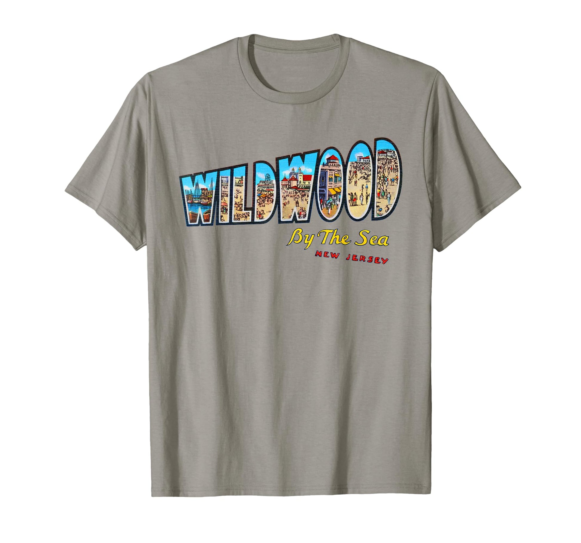 Wildwood New Jersey Nj Souvenir T-Shirt - Fun Novelty Design Men Women - T-Shirt, Sweatshirt, Hoodie