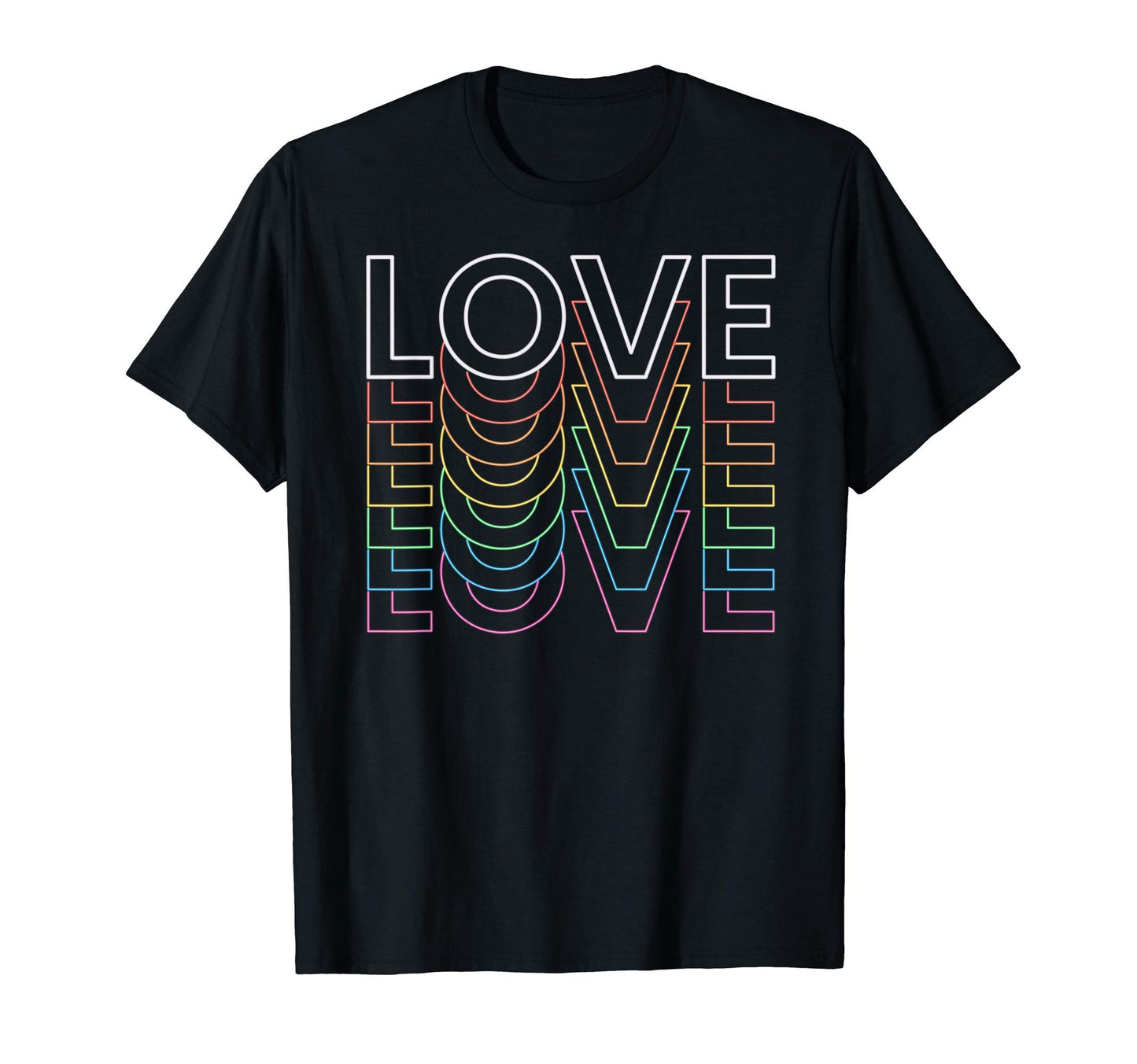 Hippie Peace Love Kindness Tie Dye T-Shirt - Fun Novelty Design Unisex - T-Shirt, Sweatshirt, Hoodie