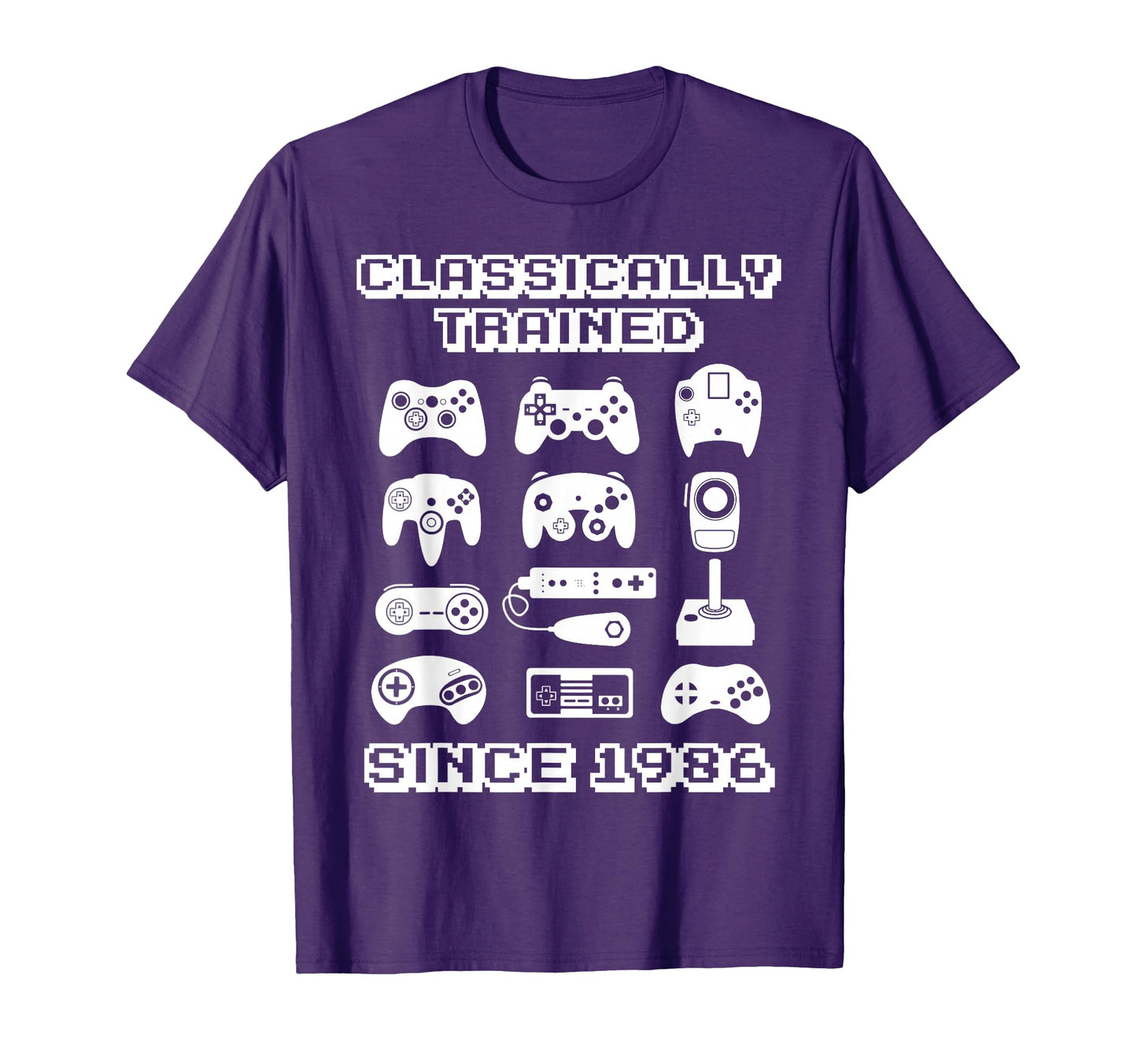 1986 Old School Video Game Theme T-Shirt - Novelty Apparel Men Women - T-Shirt, Sweatshirt, Hoodie