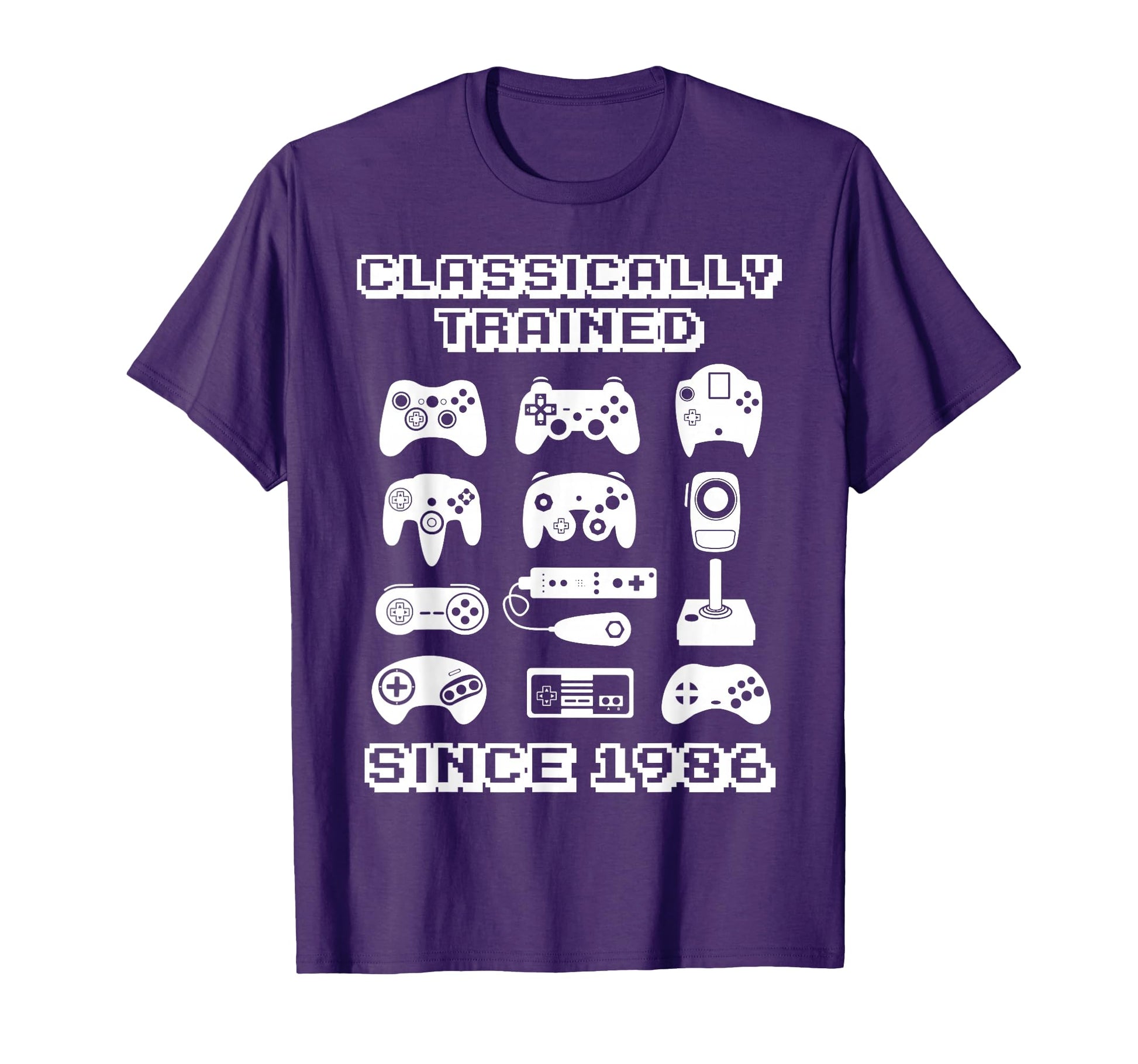1986 Old School Video Game Theme T-Shirt - Novelty Apparel Men Women - T-Shirt, Sweatshirt, Hoodie