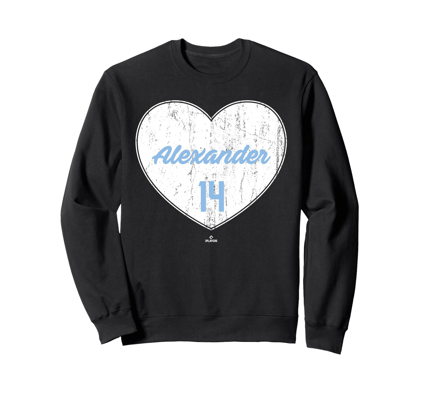 Distressed Heart Tyler Alexander Sweatshirt - Fun Novelty Design Unisex - T-Shirt, Sweatshirt, Hoodie