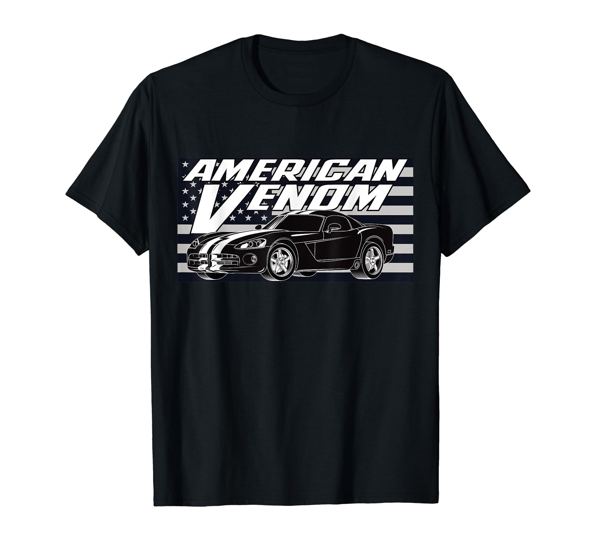 Muscle Car American Venom T-Shirt - Aesthetic Graphic for Adults - T-Shirt, Sweatshirt, Hoodie