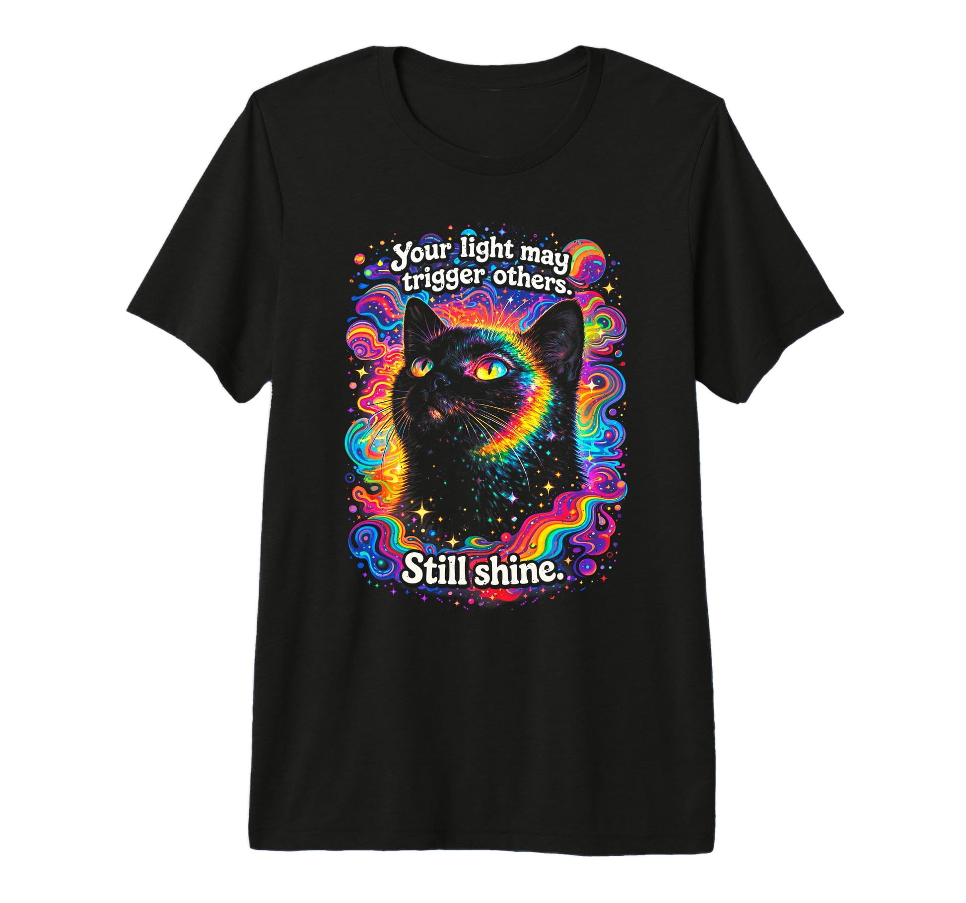 Psychedelic Your Light May Trigger T-Shirt - Streetwear Style Men Women - T-Shirt, Sweatshirt, Hoodie