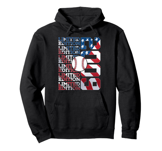 2009 Baseball 17Th Birthday Hoodie - Minimalist Print Men Women - T-Shirt, Sweatshirt, Hoodie