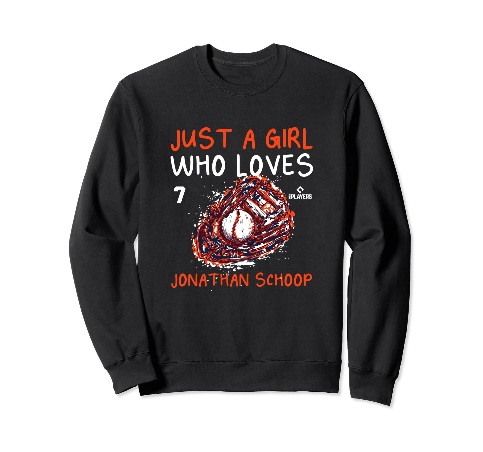 Who Loves Jonathan Schoop Sweatshirt - Fun Novelty Design for Adults - T-Shirt, Sweatshirt, Hoodie