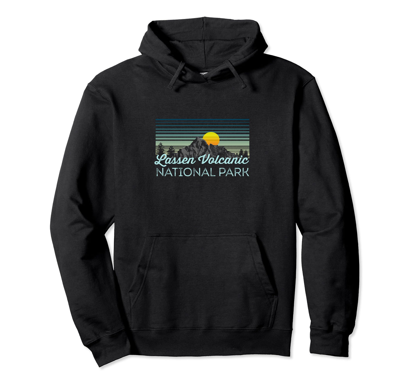 Lassen Volcanic National Park Gear Hoodie - Aesthetic Graphic Men Women - T-Shirt, Sweatshirt, Hoodie