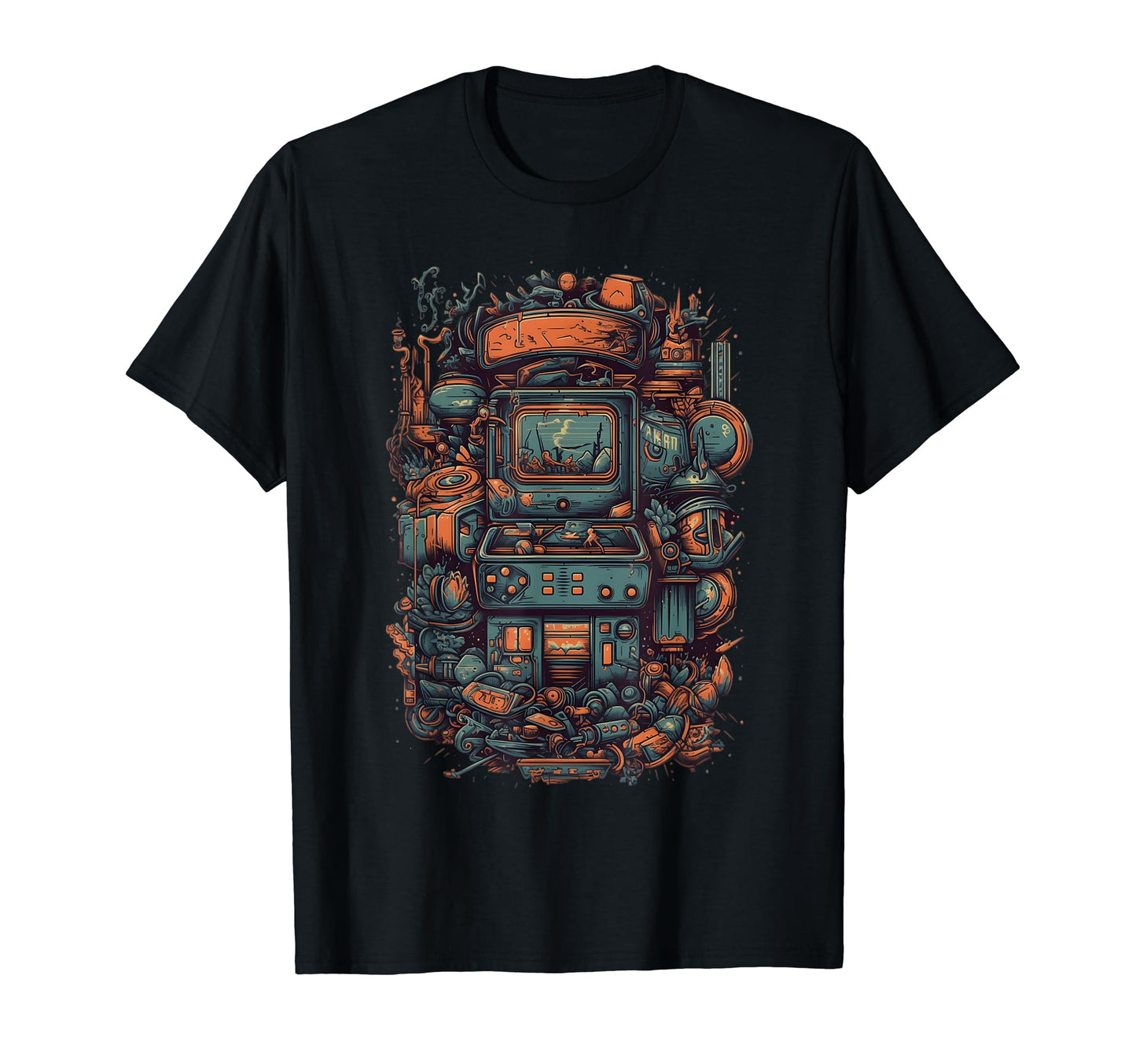 Arcade Gamer Gaming Arcade Machine T-Shirt - Aesthetic Graphic for Adults - T-Shirt, Sweatshirt, Hoodie
