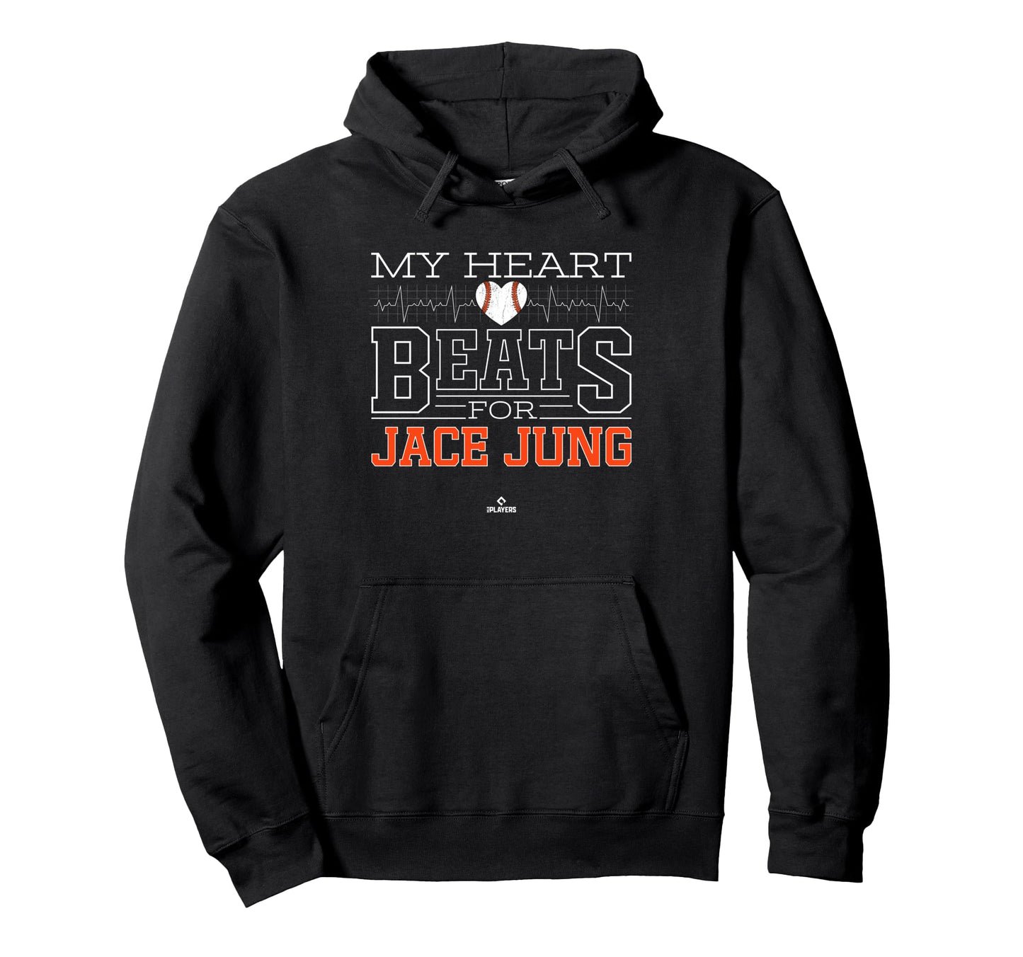 My Heart Beats Jace Jung Prospect Hoodie - Aesthetic Graphic for Adults - T-Shirt, Sweatshirt, Hoodie