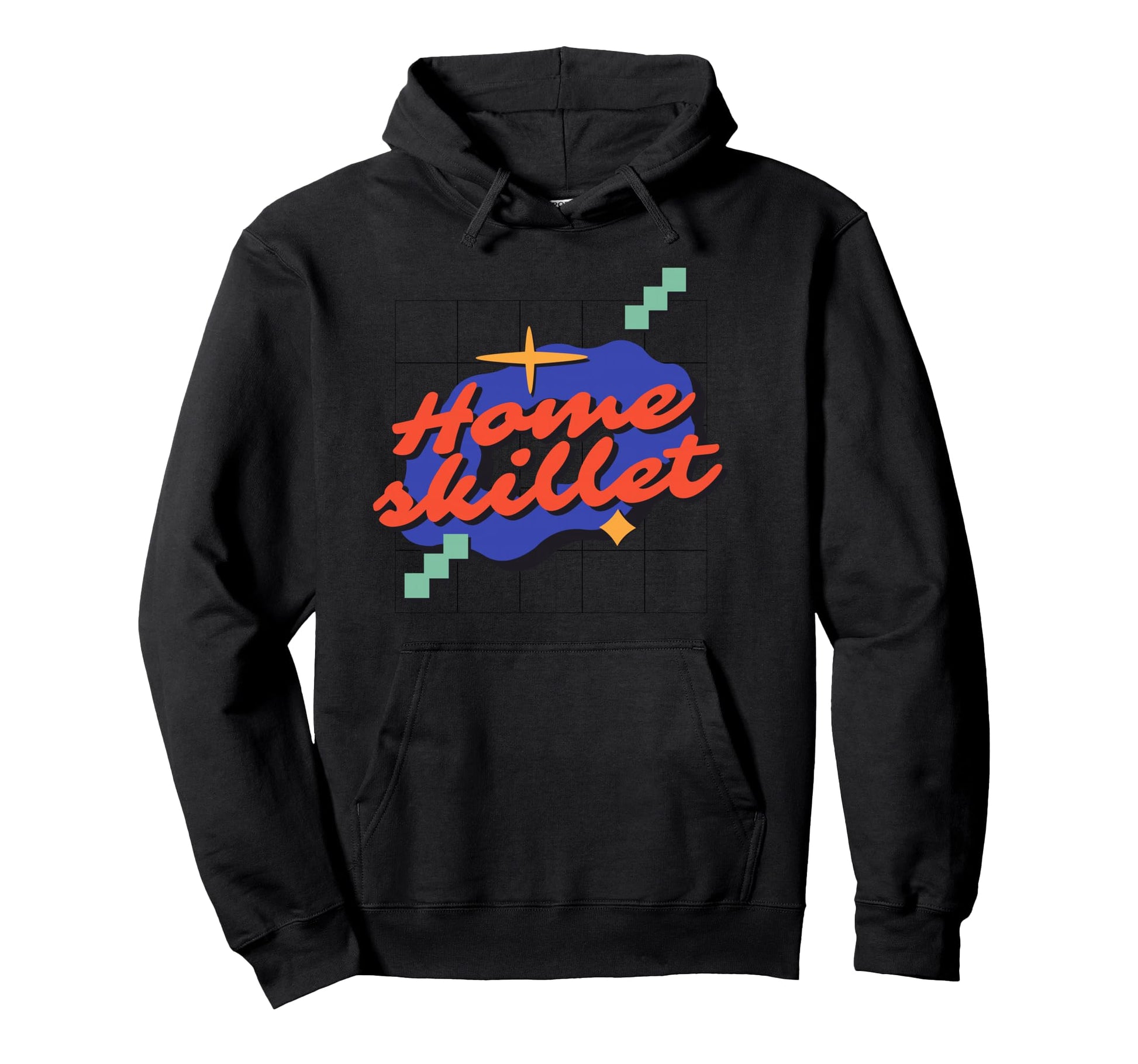 Home Skillet Hooded Jumper Hoodie - Aesthetic Graphic for Adults - T-Shirt, Sweatshirt, Hoodie