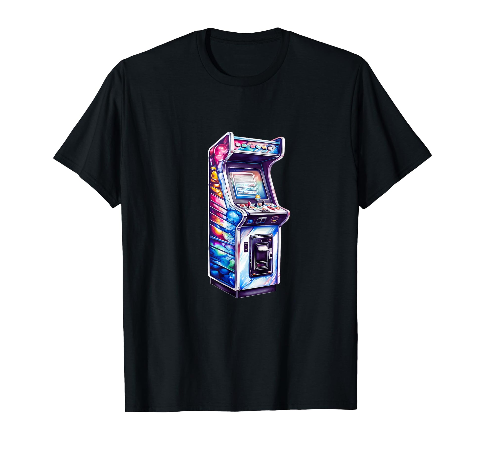 70S 80S 90S Funny Arcade Video Game Old T-Shirt - Graphic Print Unisex - T-Shirt, Sweatshirt, Hoodie
