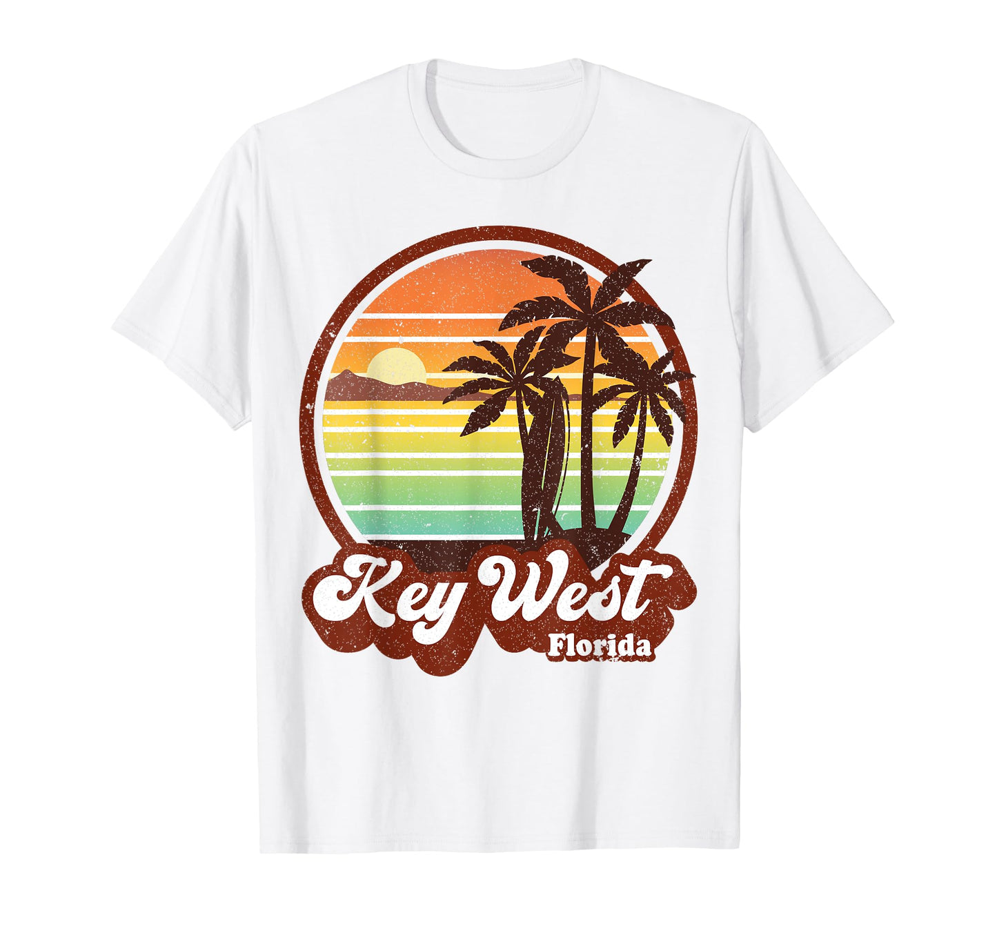 Key West Souvenirs Florida Surf T-Shirt - Fun Novelty Design for Adults - T-Shirt, Sweatshirt, Hoodie