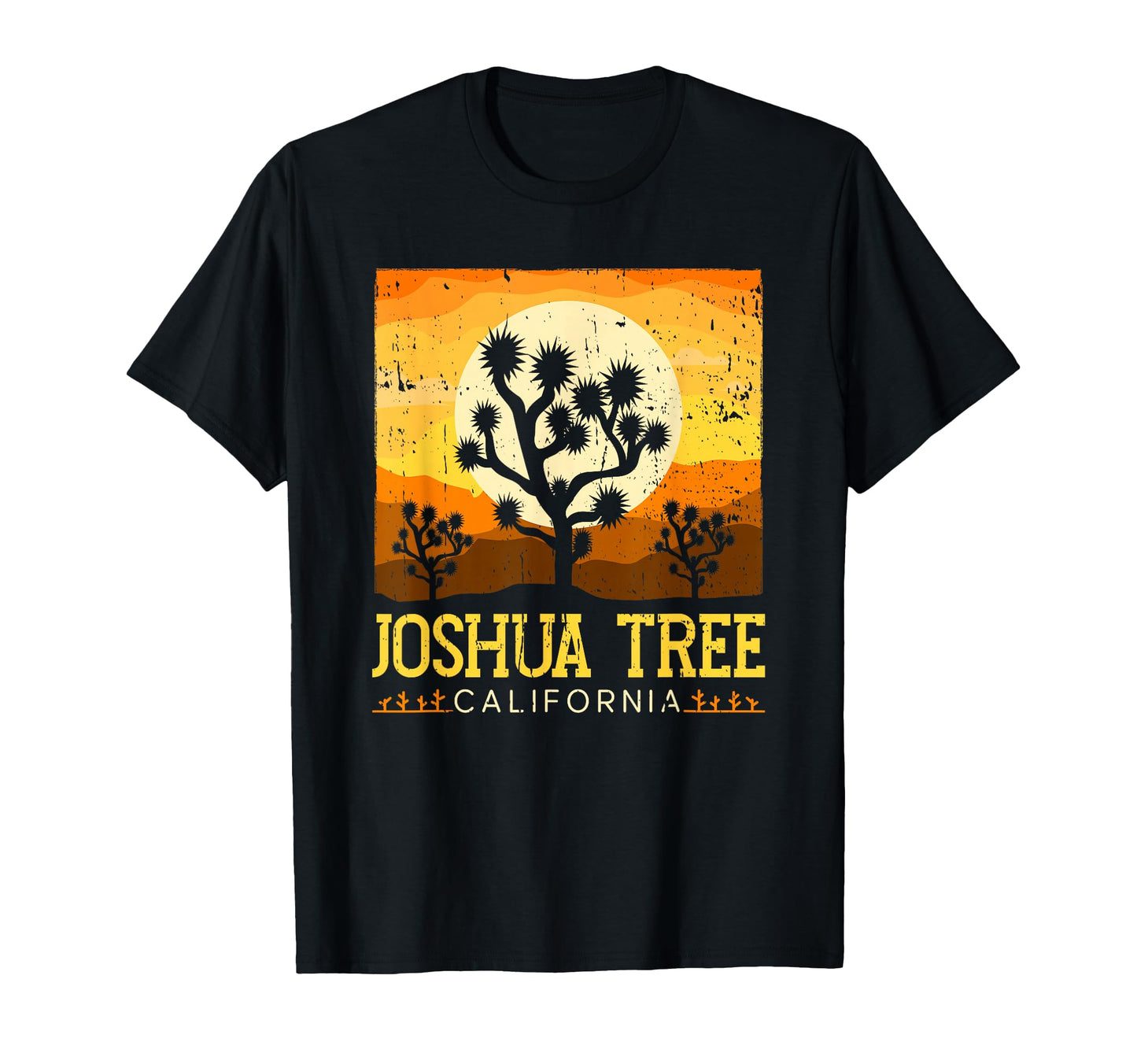 Joshua Tree National Park Sunset T-Shirt - Unique Graphic for Adults - T-Shirt, Sweatshirt, Hoodie