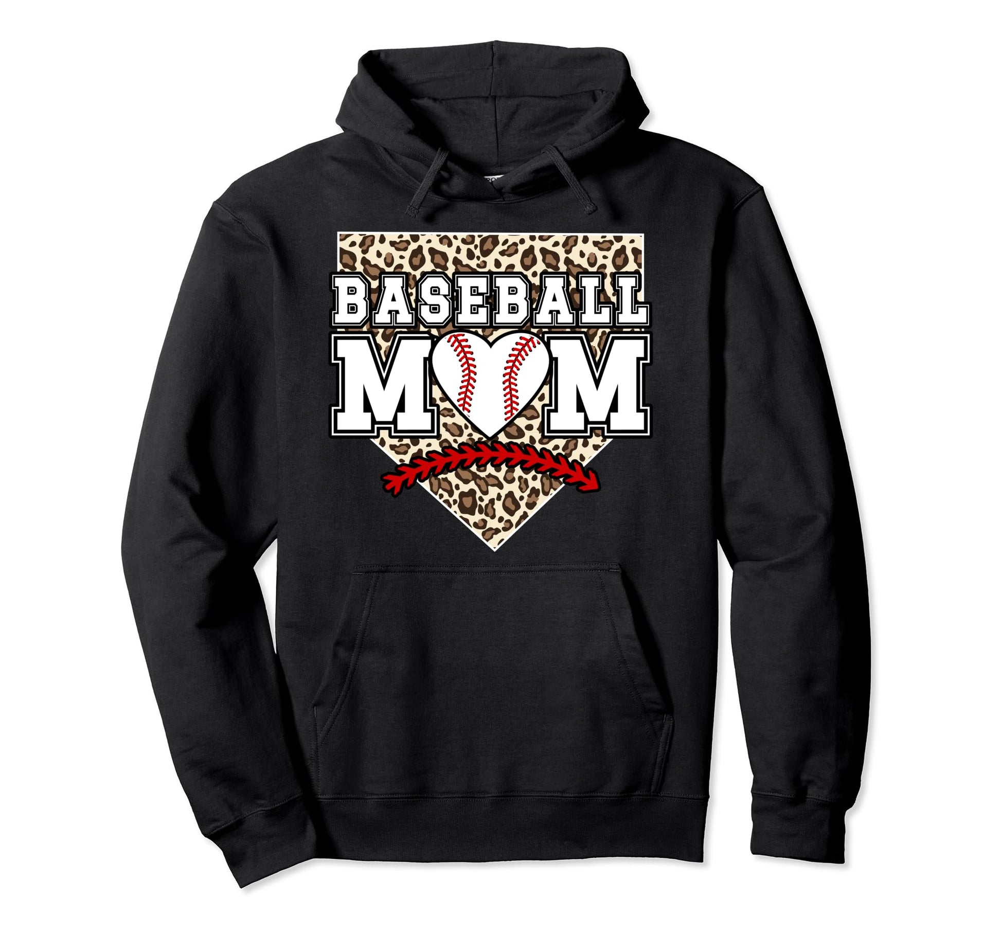 Baseball Mom Baseball Player Mama Hoodie - Minimalist Print Men Women - T-Shirt, Sweatshirt, Hoodie