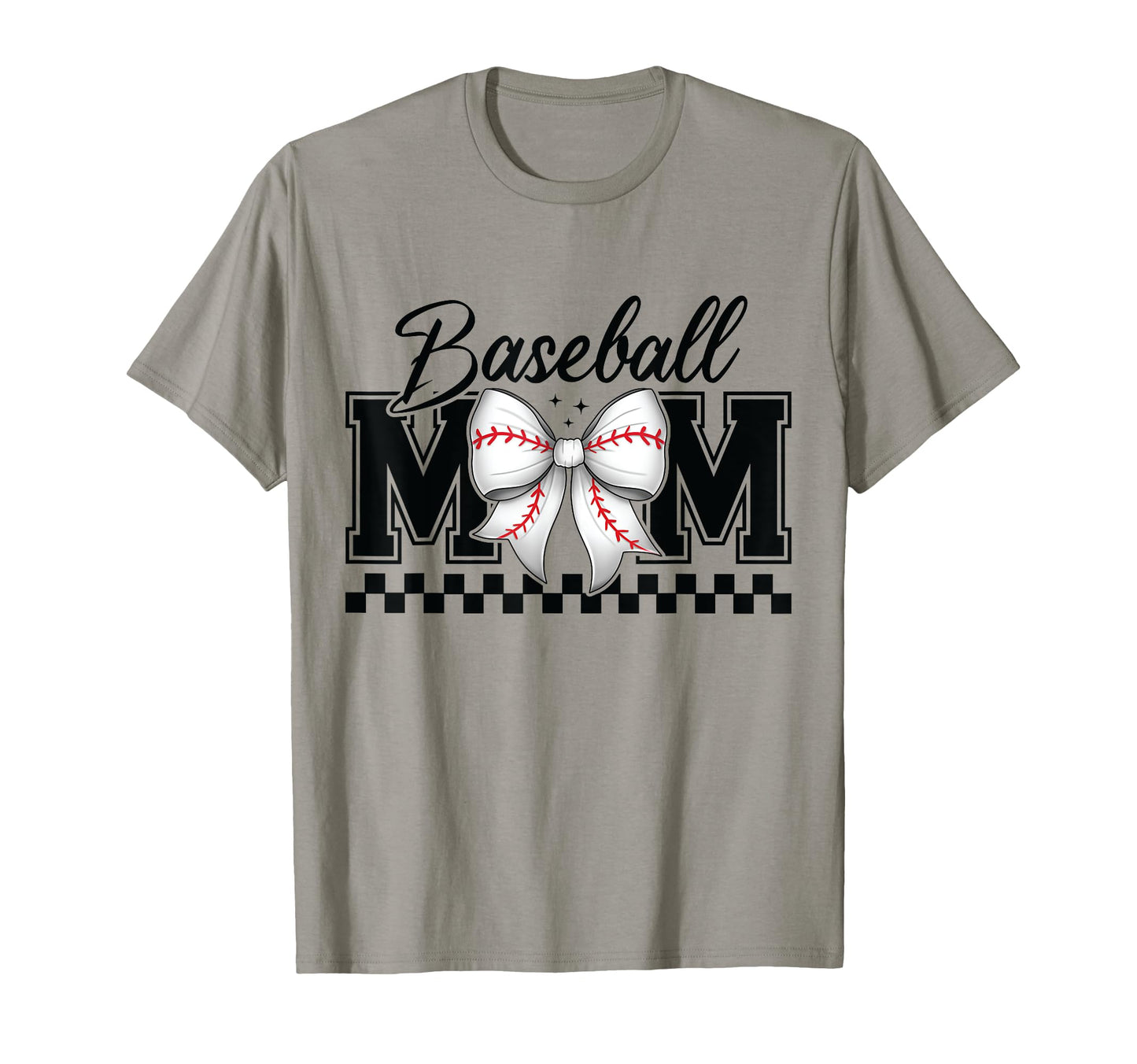 Baseball Mama Sports Mom Coquette T-Shirt - Trendy Graphic for Adults - T-Shirt, Sweatshirt, Hoodie