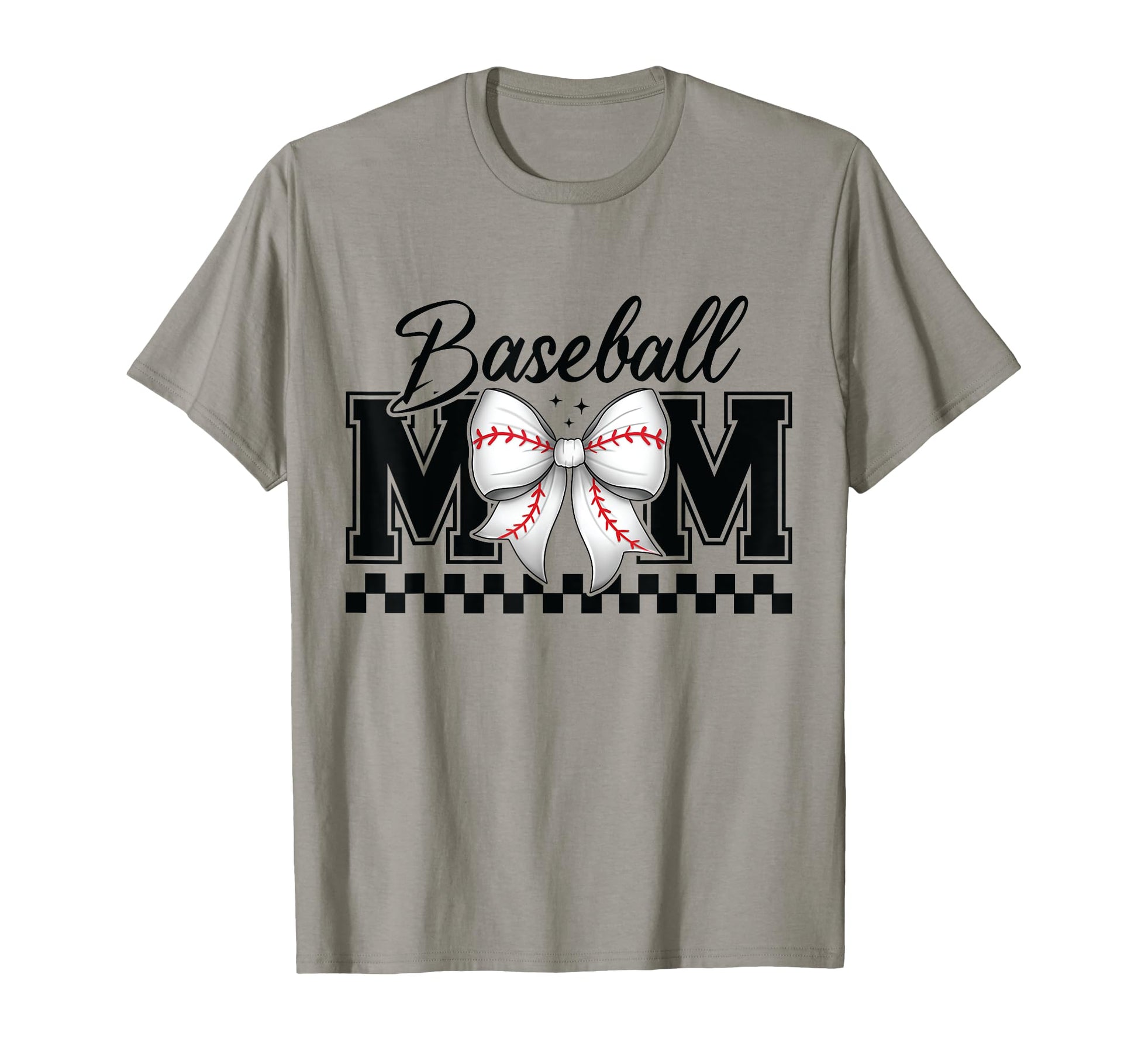 Baseball Mama Sports Mom Coquette T-Shirt - Trendy Graphic for Adults - T-Shirt, Sweatshirt, Hoodie