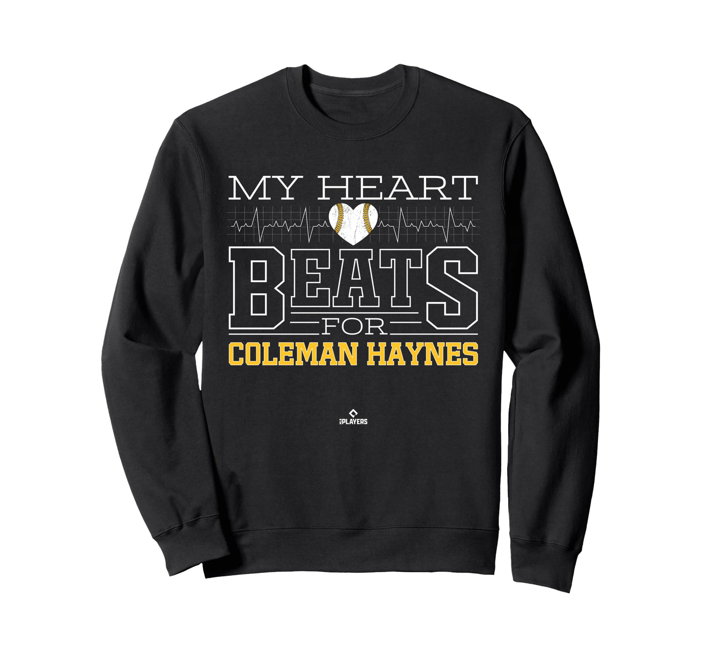 My Heart Beats Coleman Haynes Sweatshirt - Casual Everyday Wear Men Women - T-Shirt, Sweatshirt, Hoodie